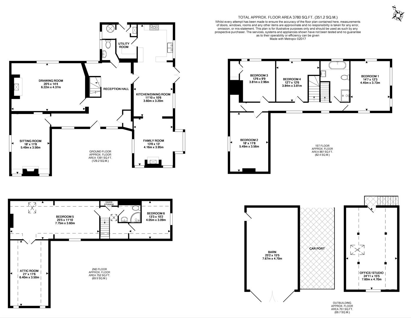 Sunset Lane, Southam, Cheltenham GL52, 6 bedroom semidetached house for sale 44414470