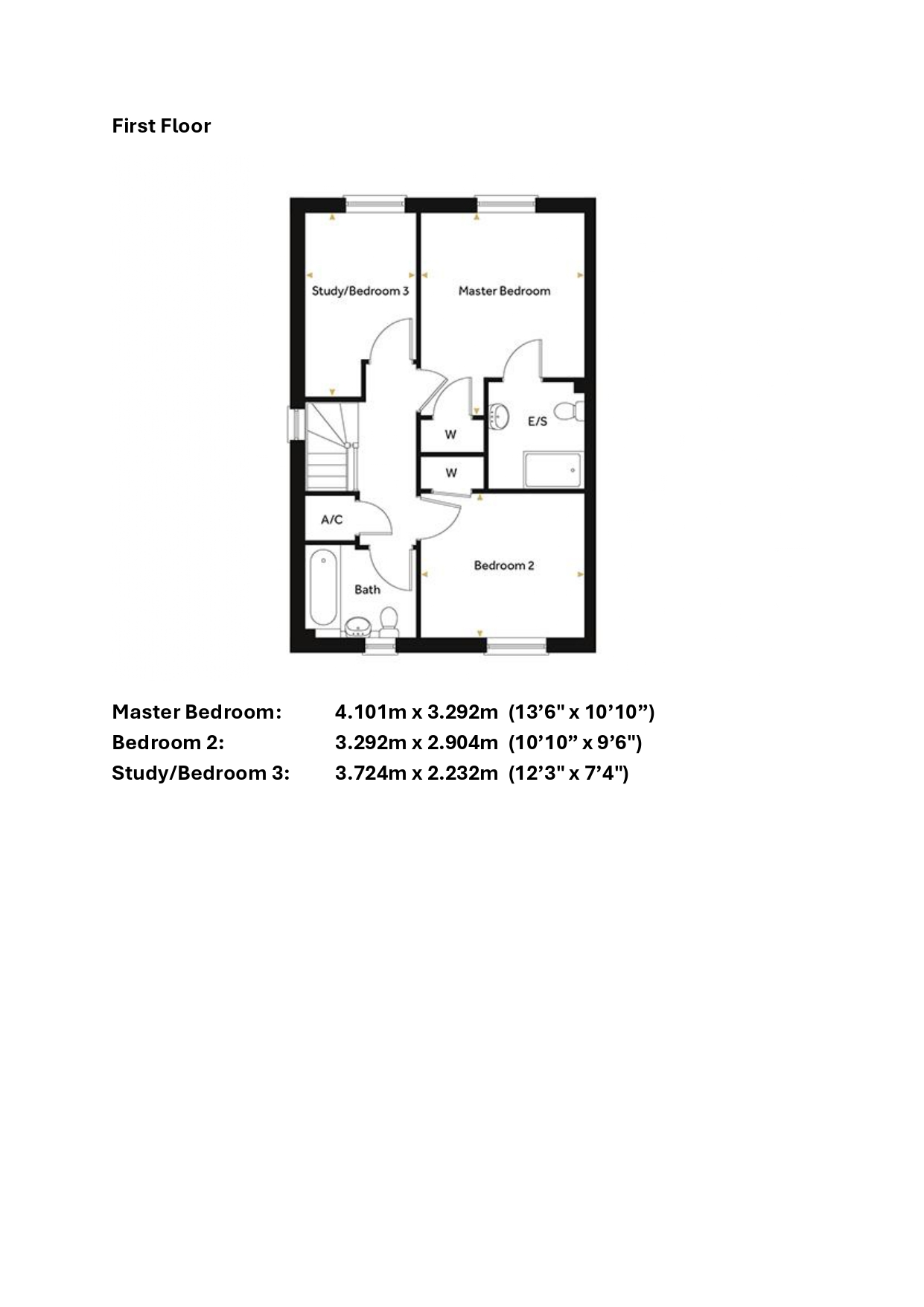 Plot 9, 17, Foster Close, Great Yarmouth floorplan