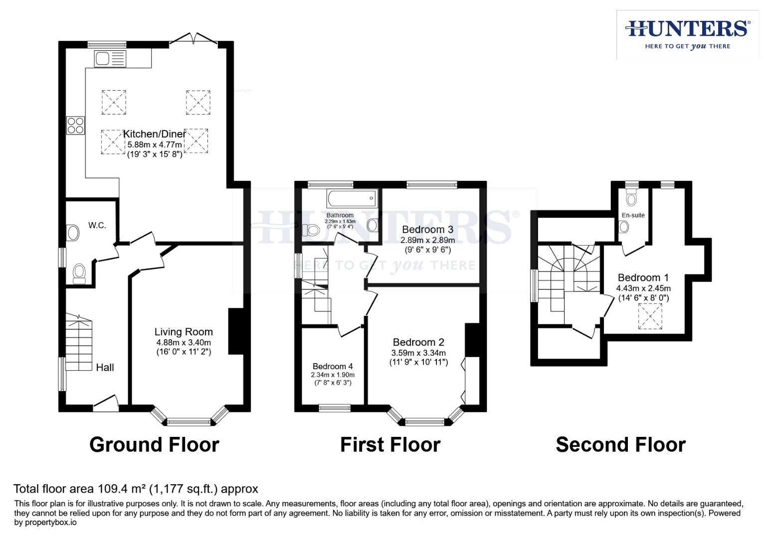 102, Broadway, York floorplan