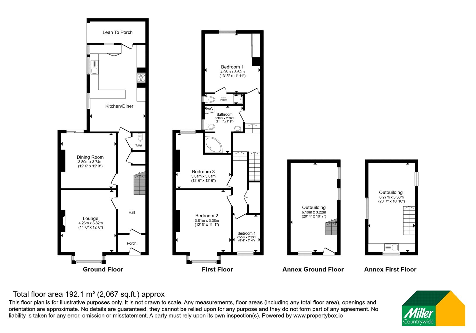 16, Beech Road, Cornwall floorplan
