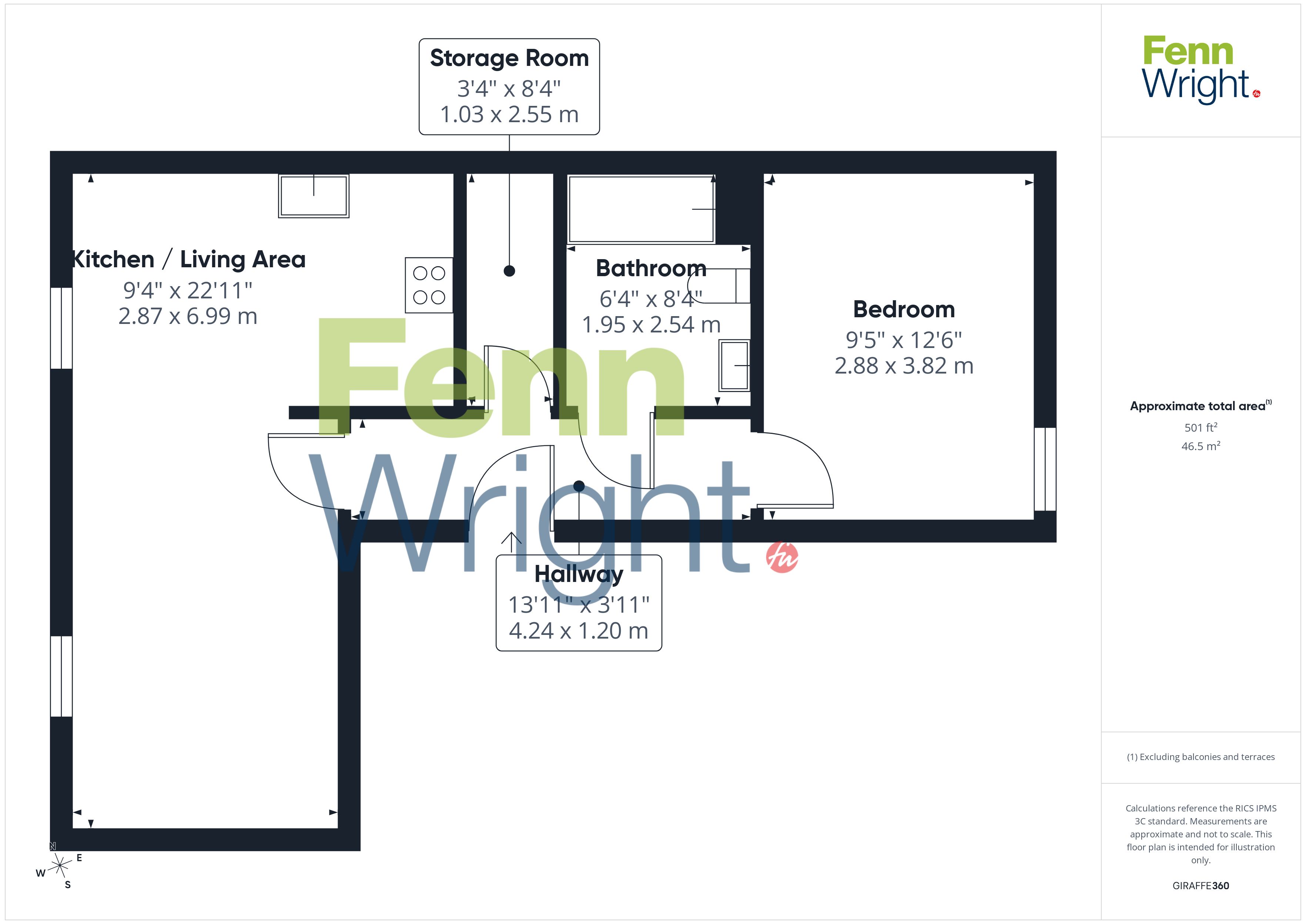 16, Blunden Close, Sudbury floorplan