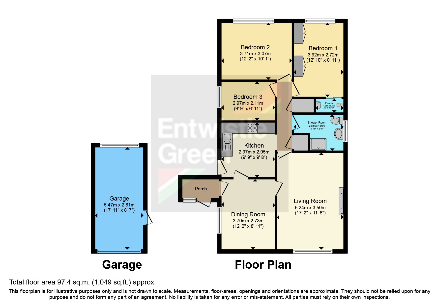 Blackrod Drive, Seddons Farm, Bury BL8, 3 bedroom bungalow for sale