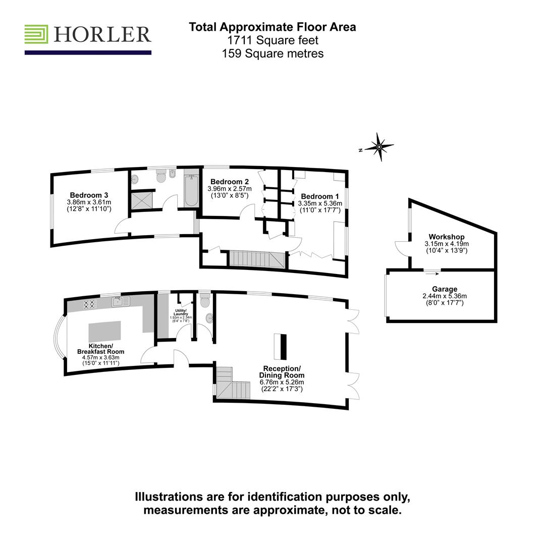 The Cottage, White Hermitage, Church Road, Windsor floorplan