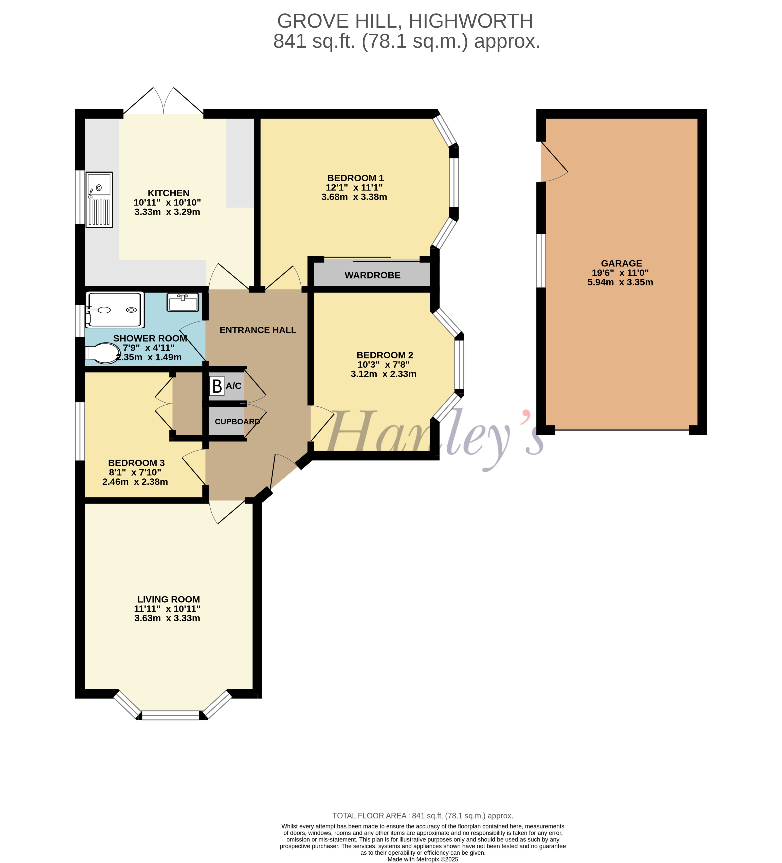 48, Grove Hill, Highworth floorplan