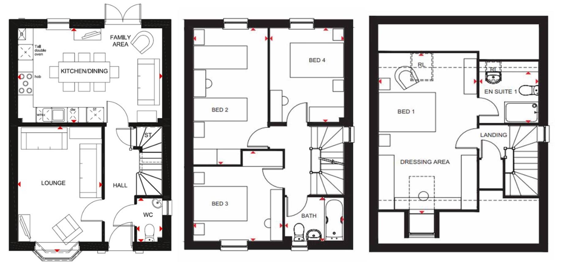 Kingfisher Meadows, Burford Road, Witney OX28, 4 bedroom detached house