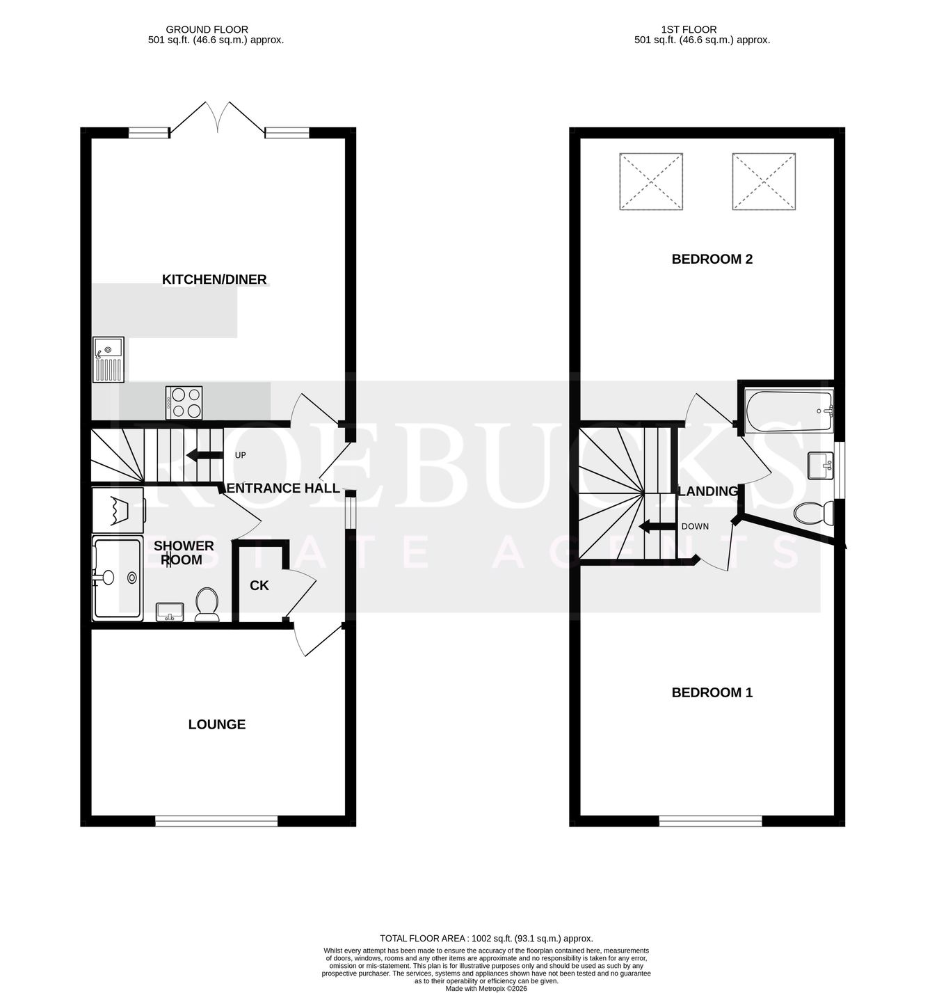 9a, Broom Close, Barnsley floorplan