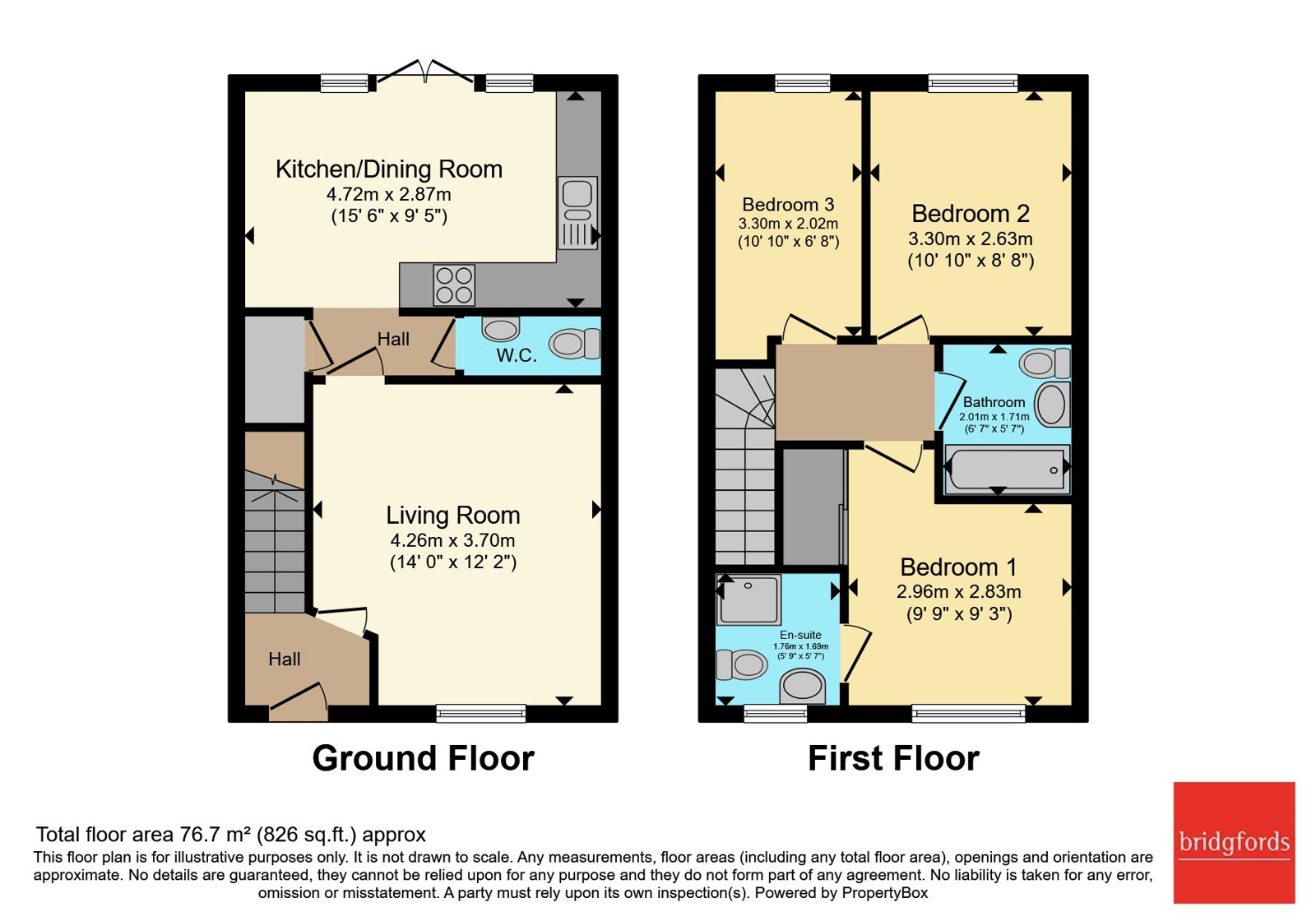24, Buckley Place, Sandbach floorplan