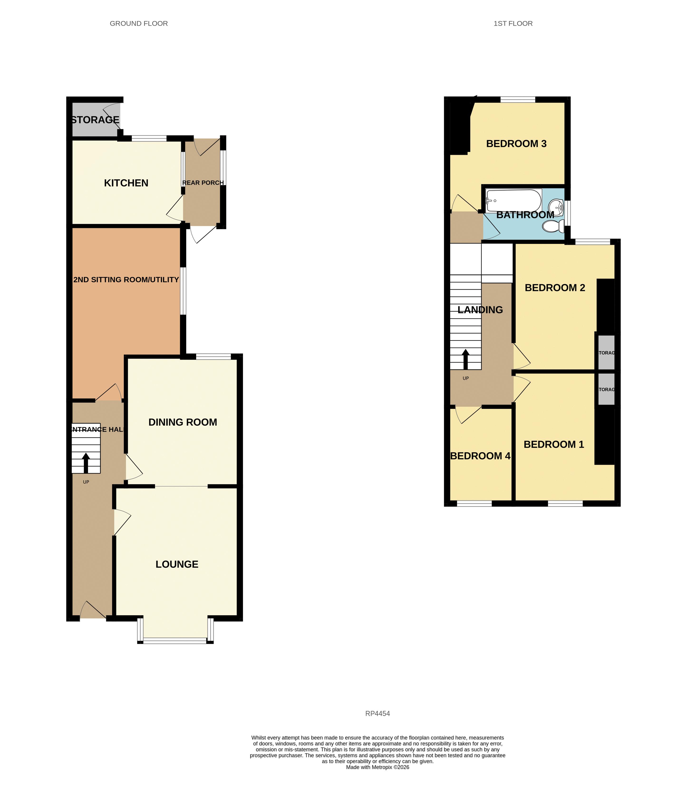 Grove Park, Colwyn Bay floorplan
