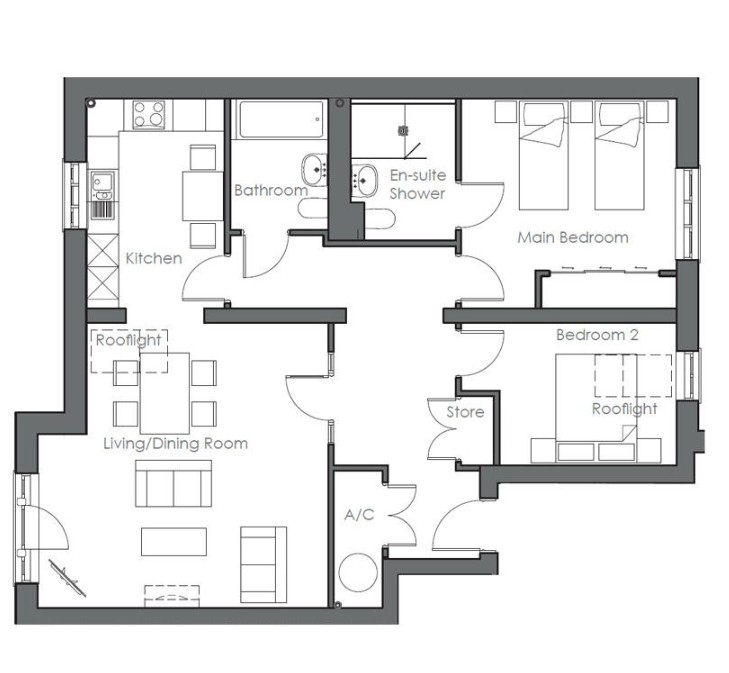 20, Templeton Road, Hungerford floorplan