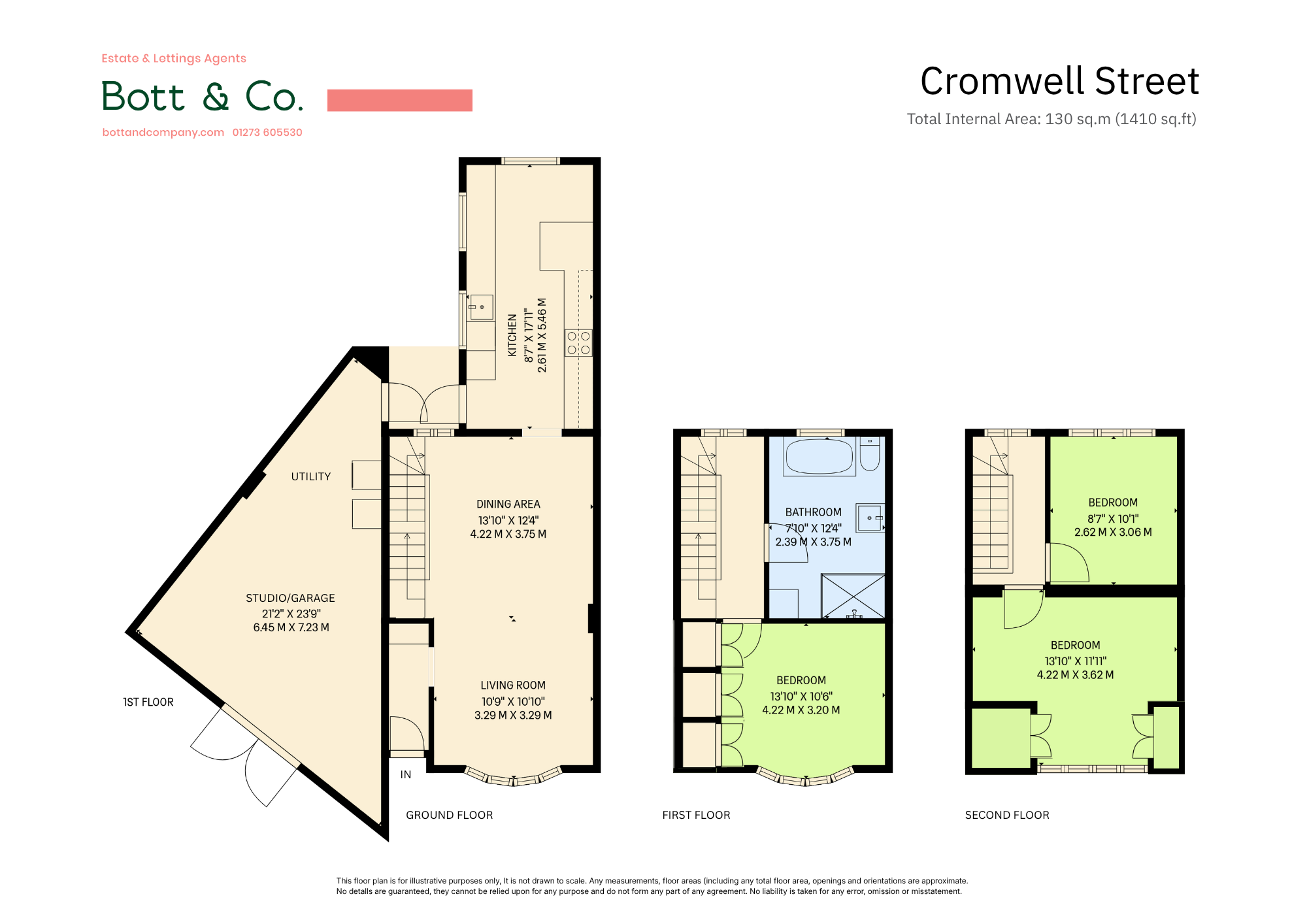 15, Cromwell Street, Brighton floorplan