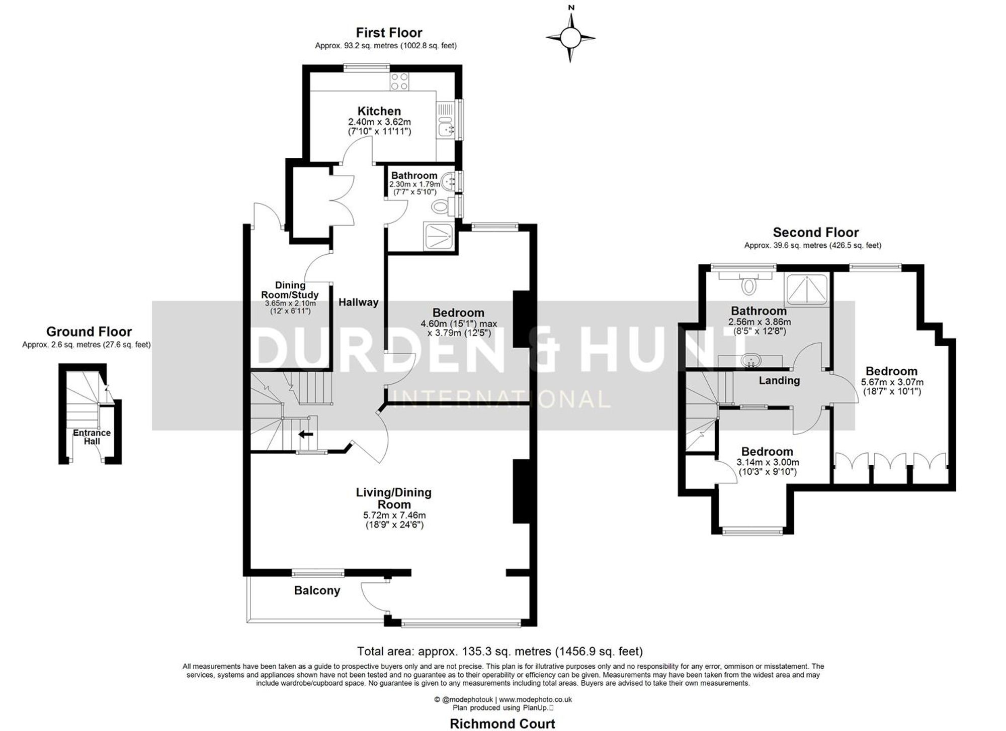 5 Richmond Court Grand Parade, Leigh-On-Sea floorplan