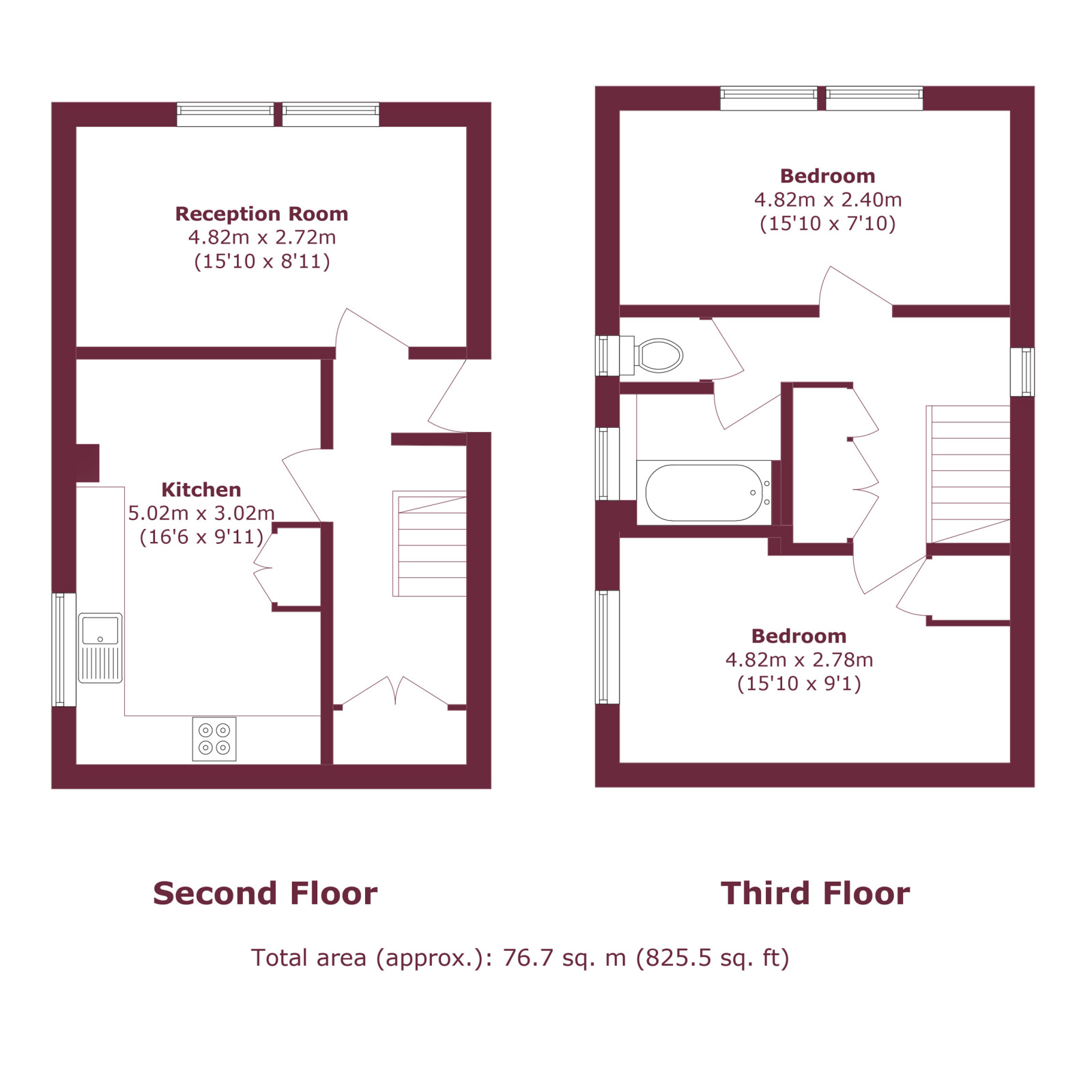 Flat 22, John Cartwright House, 50, Old Bethnal Green Road, London floorplan
