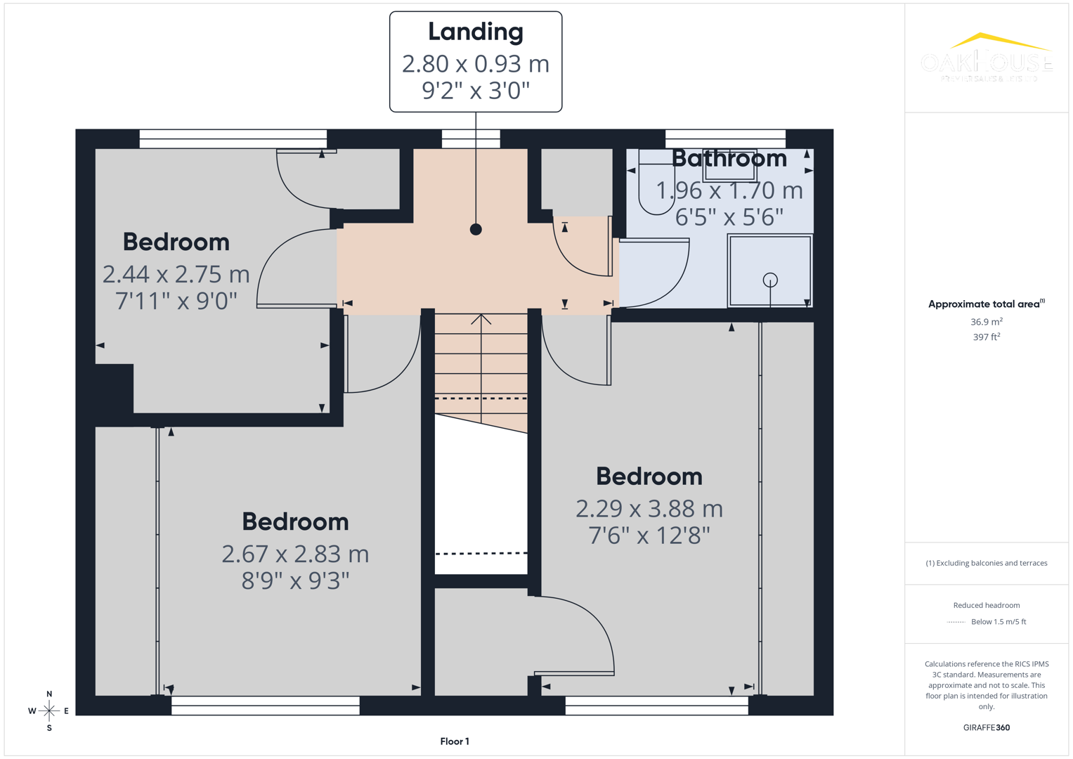 75, Aird Avenue, Cumnock floorplan