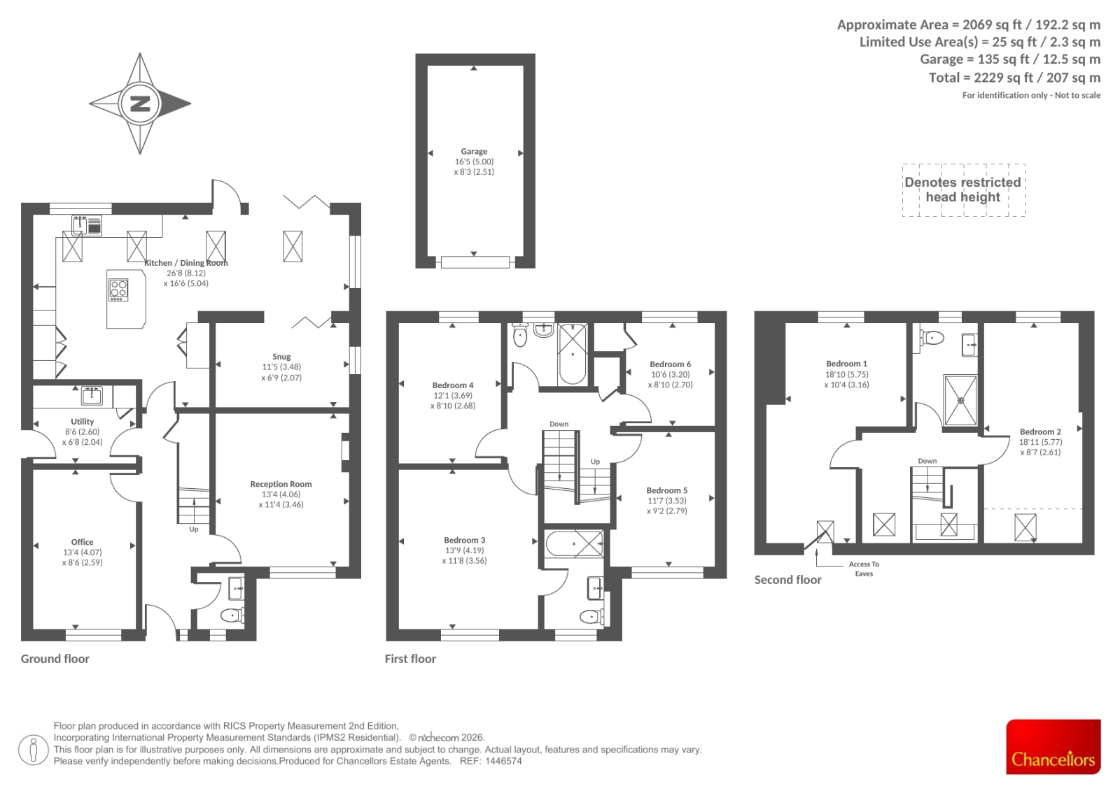 1, Fennel Close, Swindon floorplan