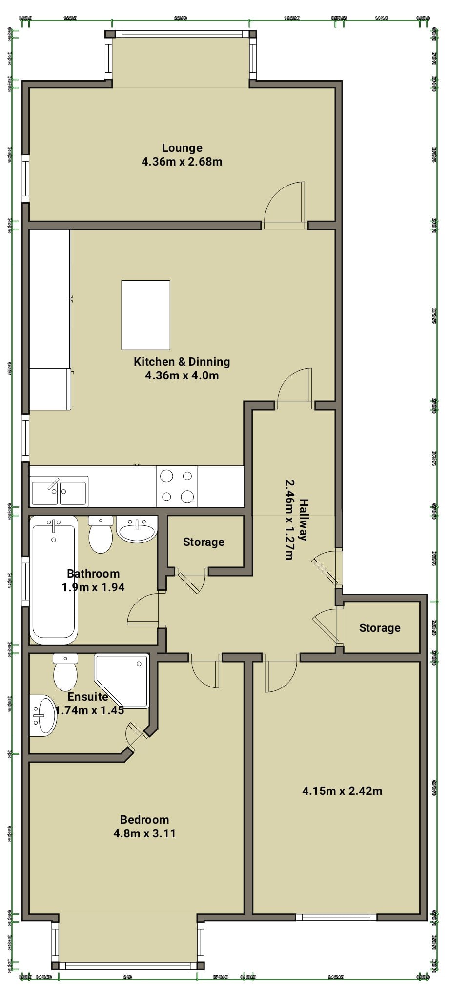 25, Chancellor Court, Liverpool floorplan