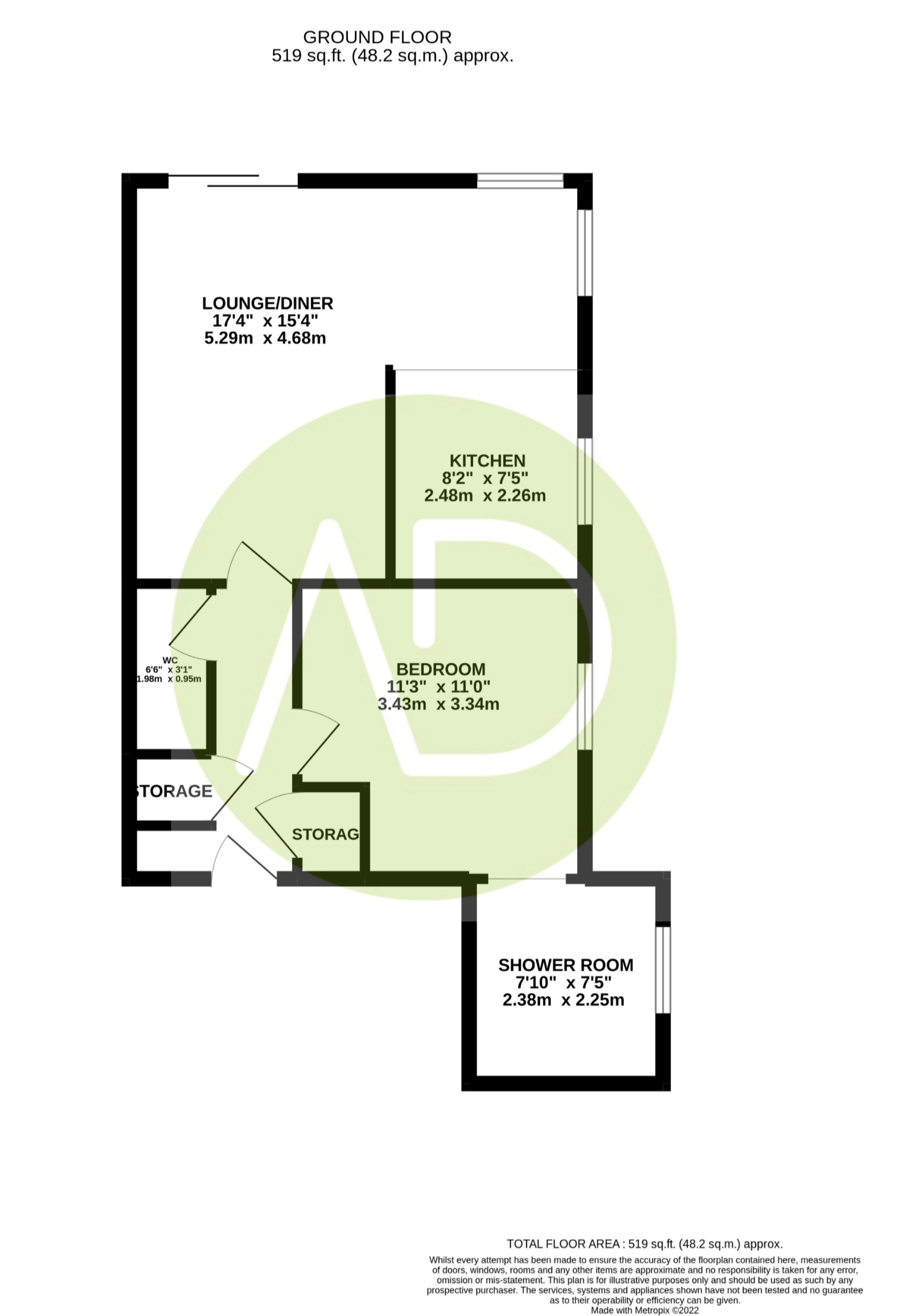 High Road, Broxbourne EN10, 1 bedroom flat for sale 63553813