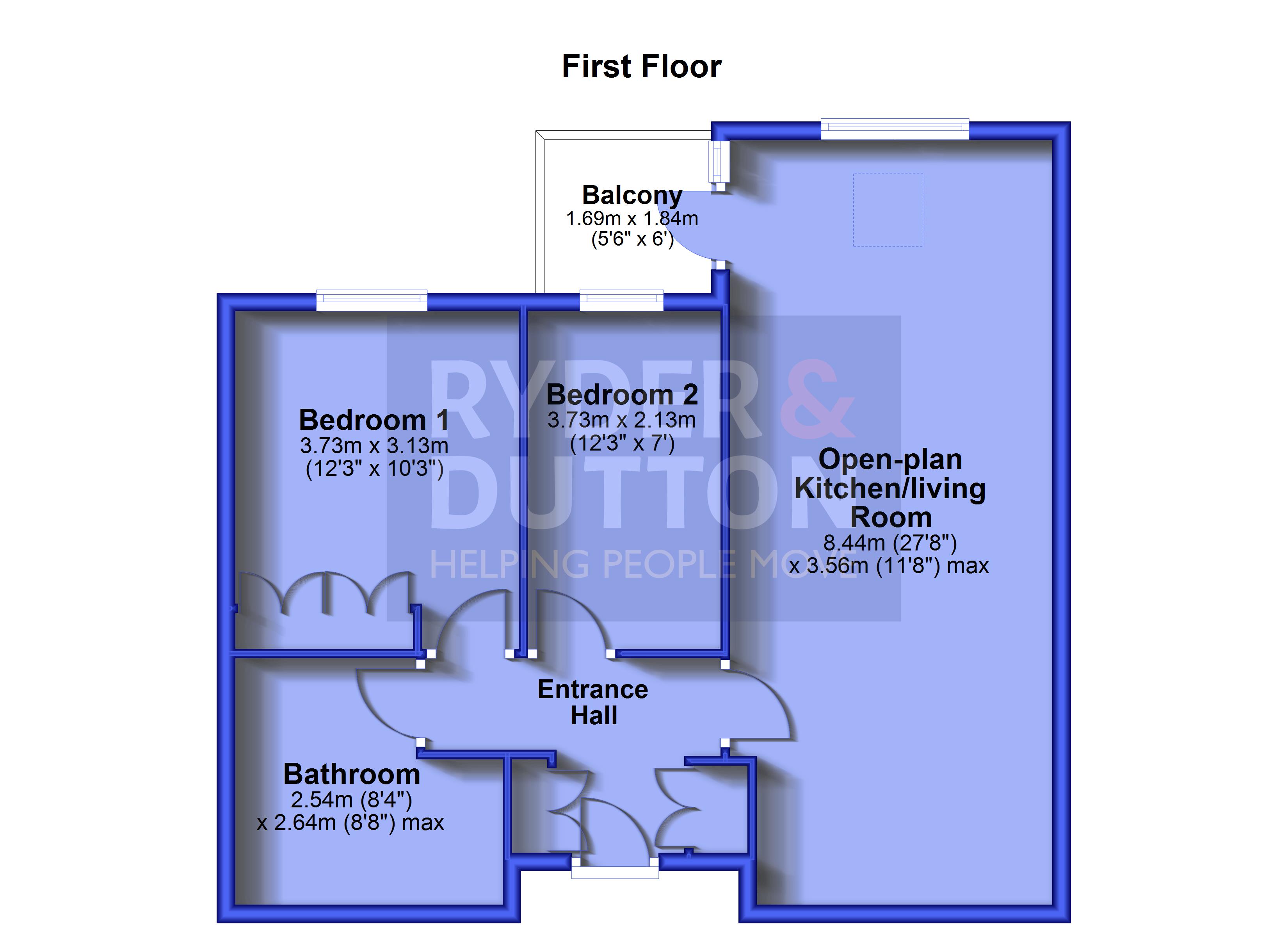 Apartment 39, Holme Valley Court, 163, Huddersfield Road, Holmfirth floorplan