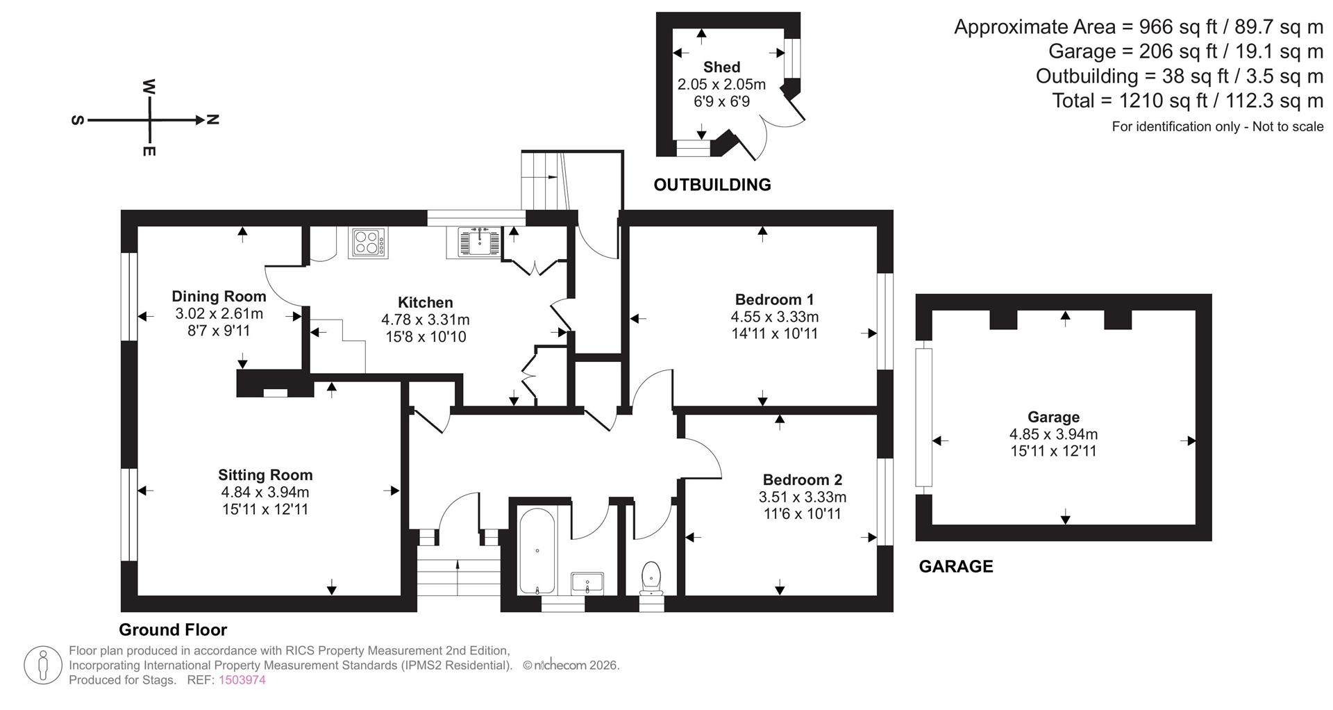 35, Summerfield, Sidmouth floorplan