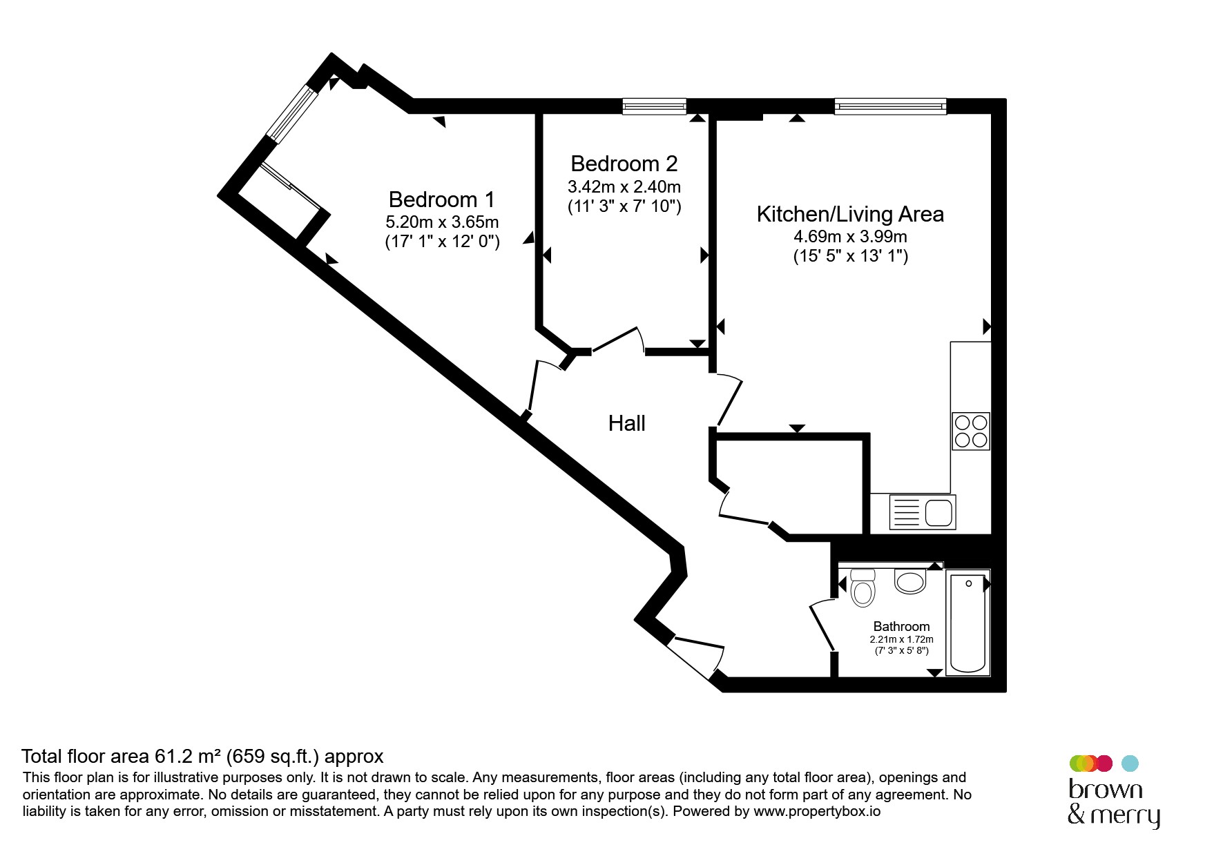 5, The Foundry, Dacorum Way, Hemel Hempstead floorplan
