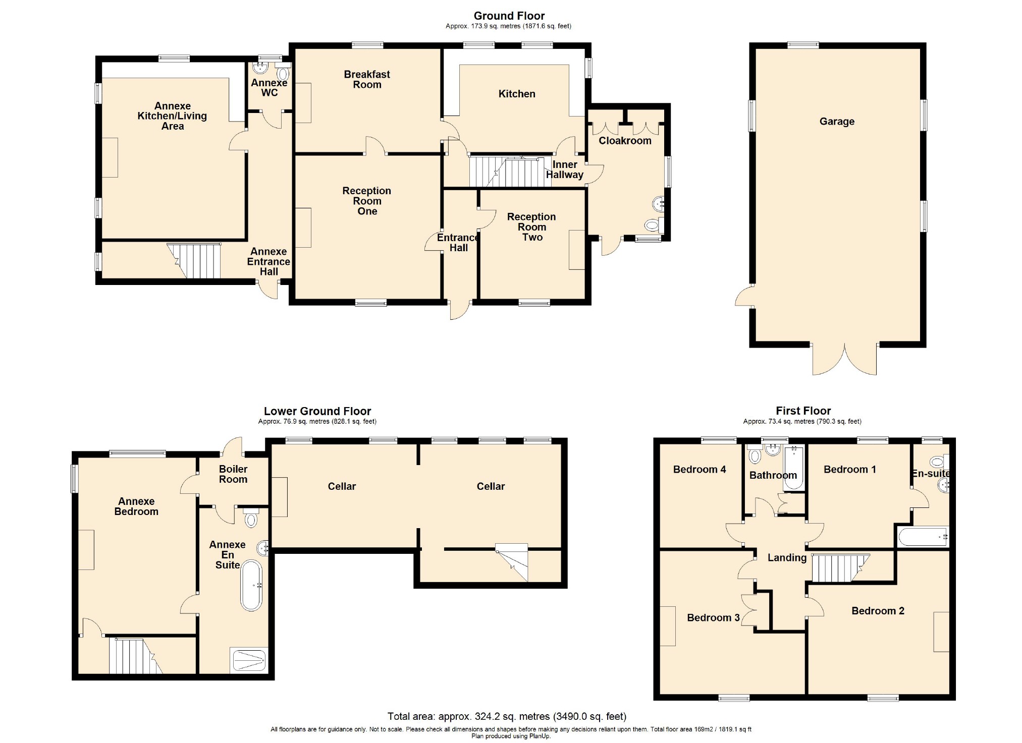 4 Bedrooms Detached house for sale in Whalley Old Road, Billington, Lancashire BB7