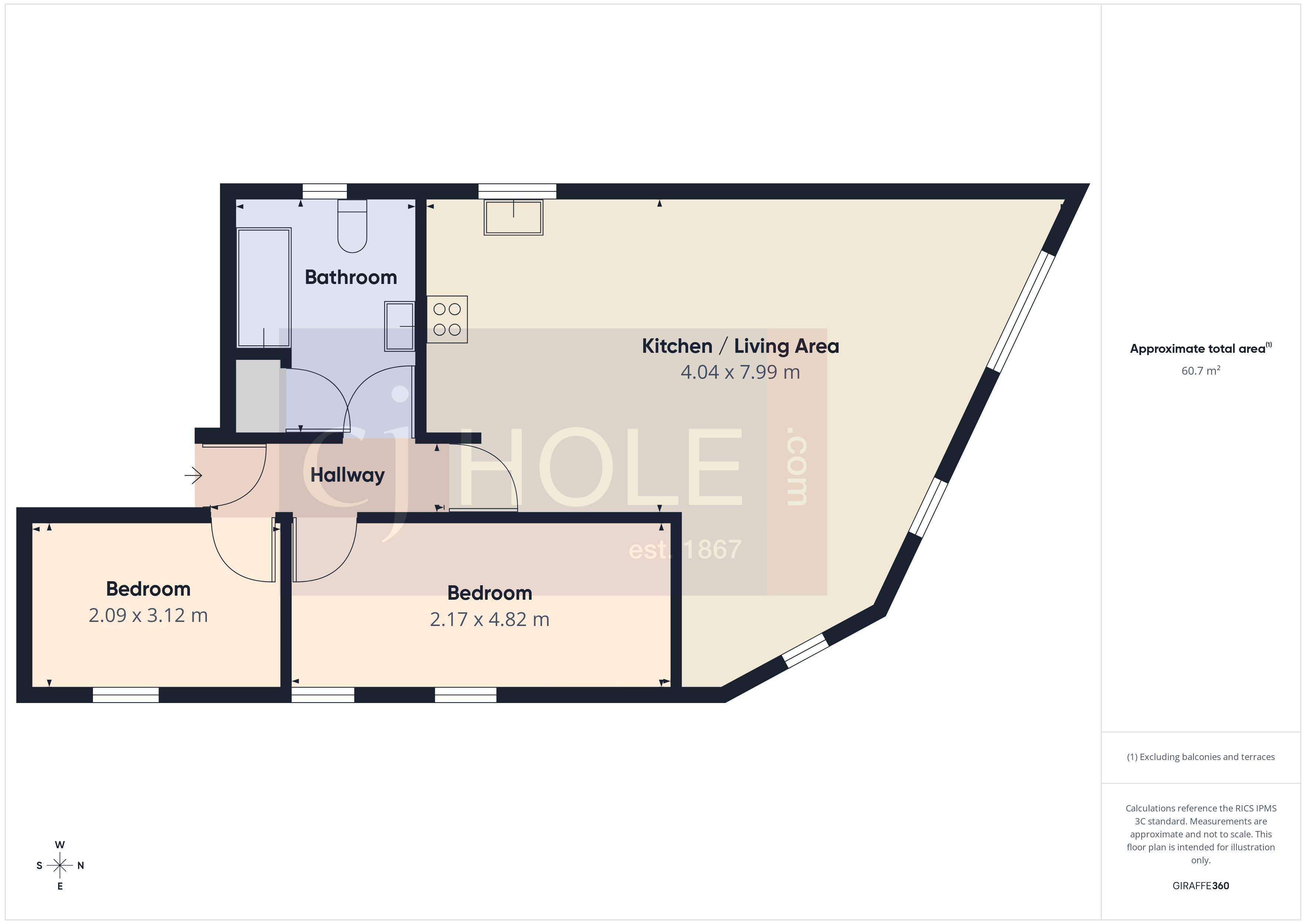 Flat 4, Victoria Parade, 97, Victoria Parade, Bristol floorplan