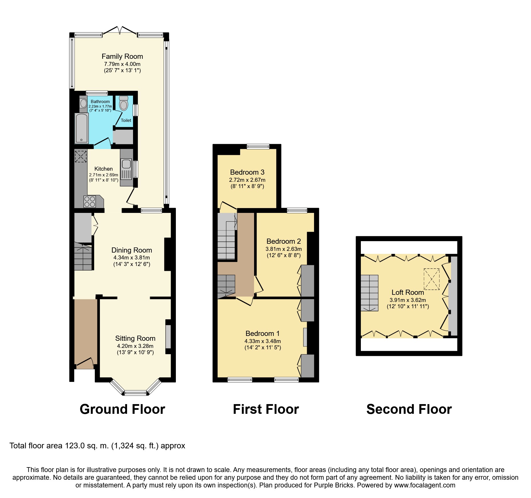 North Lane, Aldershot GU12, 3 bedroom terraced house for sale