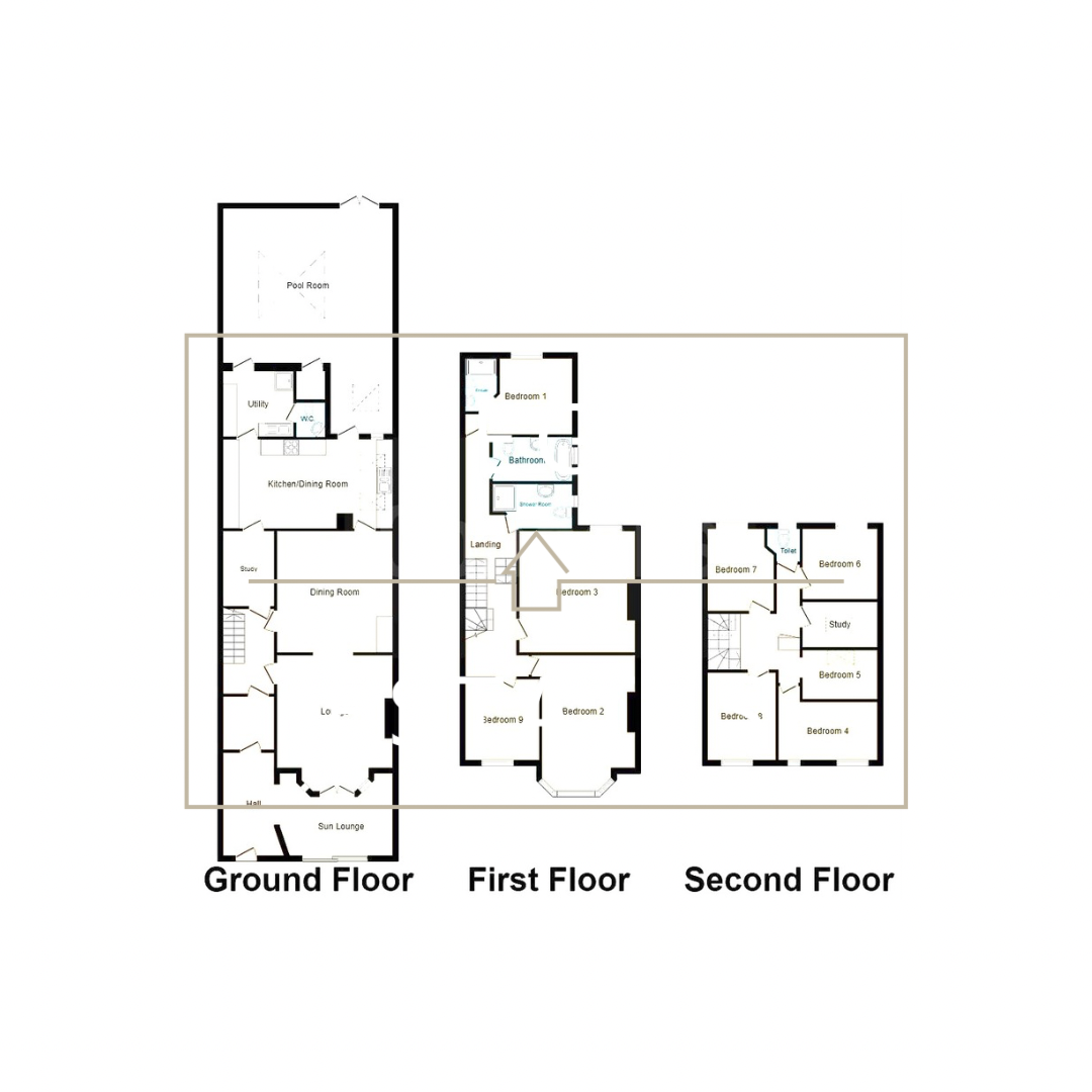 The Leigh, Torquay floorplan