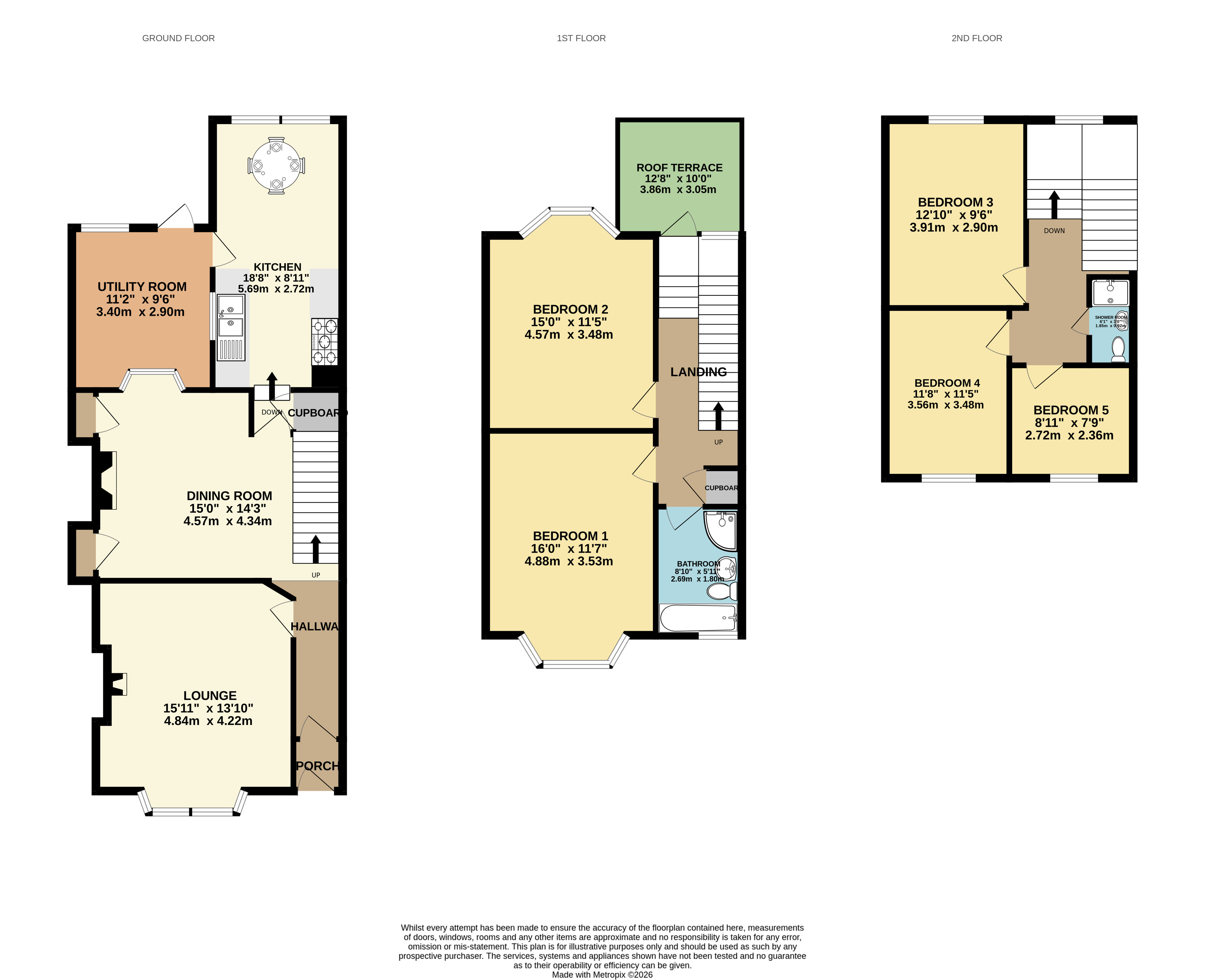 88, Chambercombe Road, Devon floorplan