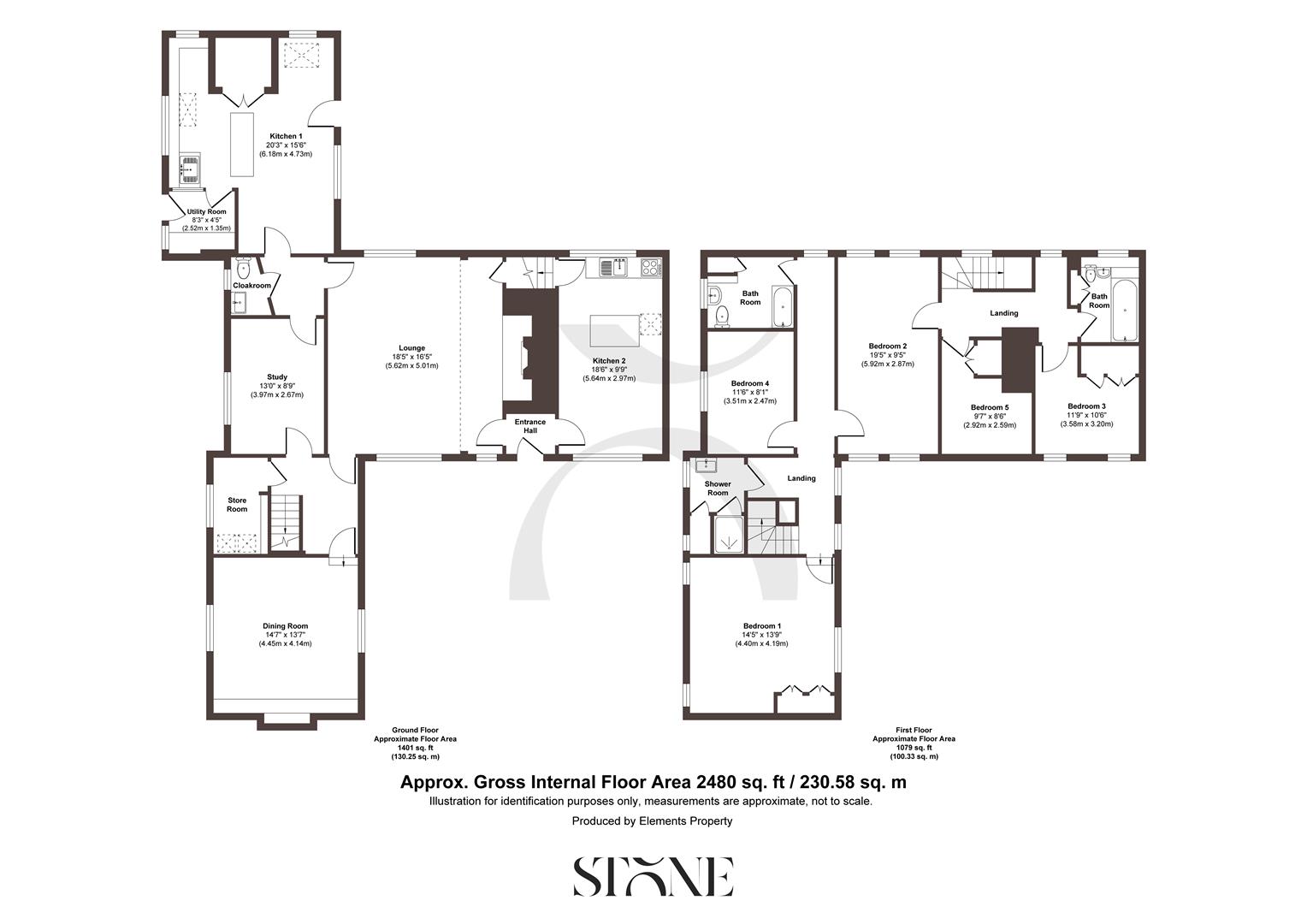 South Hale Farm, Moats Lane, South Nutfield floorplan