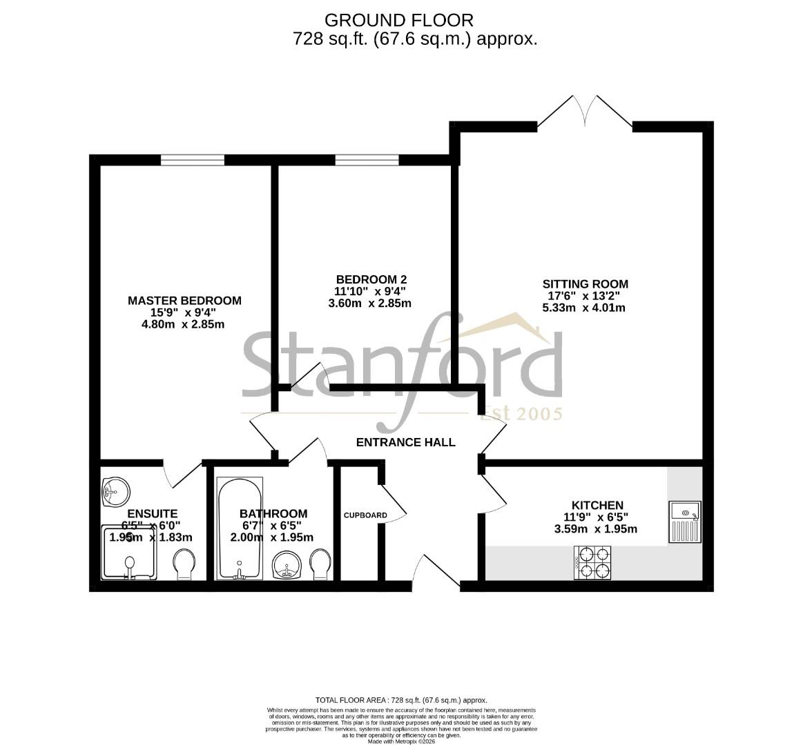 7, Rosemount Court, Southampton floorplan