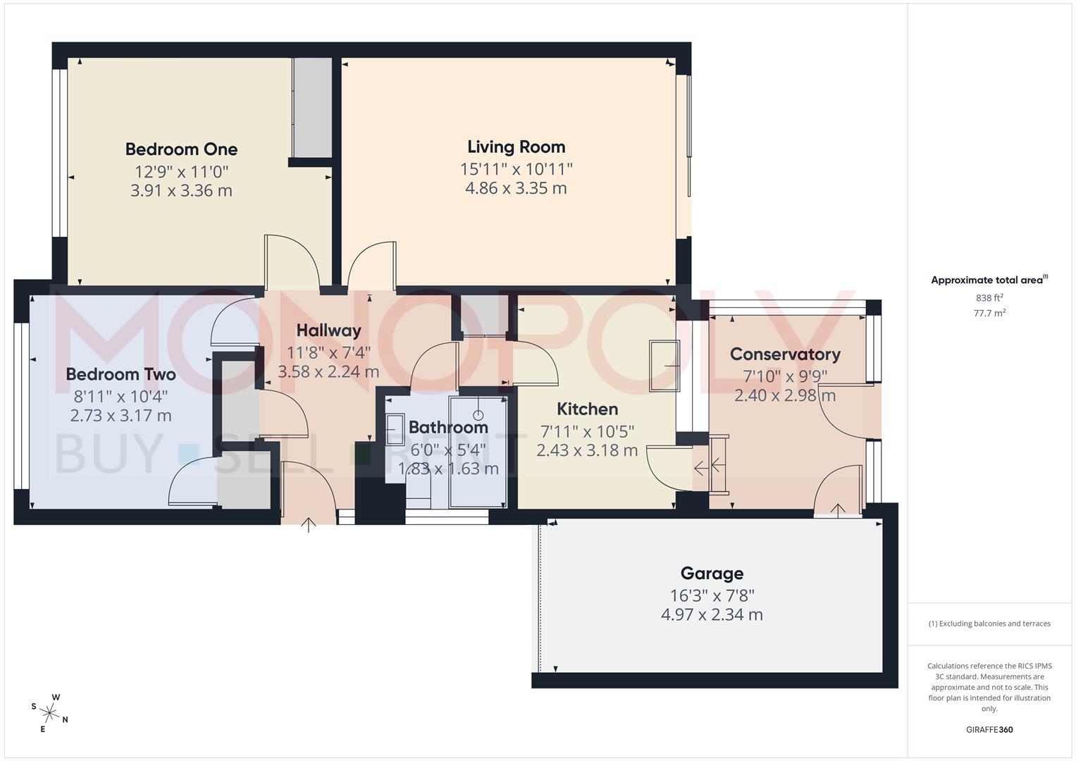 41, Caer Haf, Wrexham floorplan