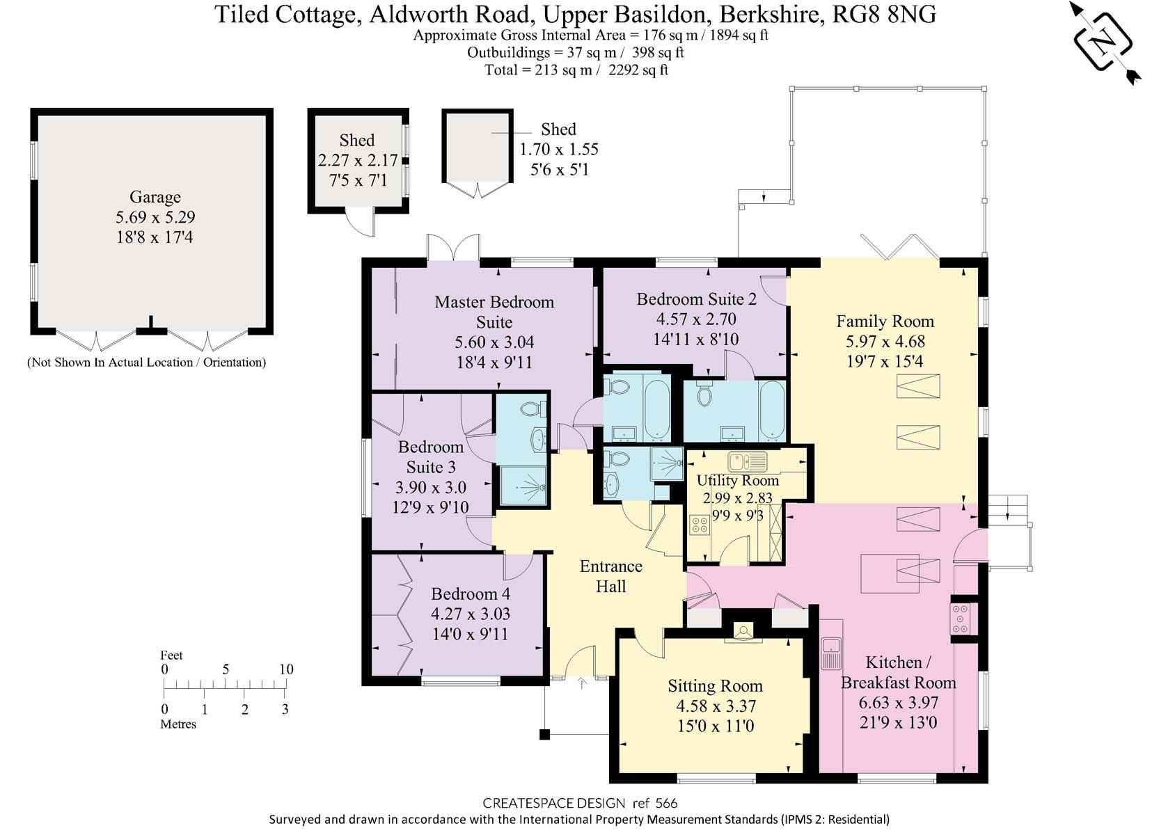 Tiled Cottage, Aldworth Road, Upper Basildon floorplan