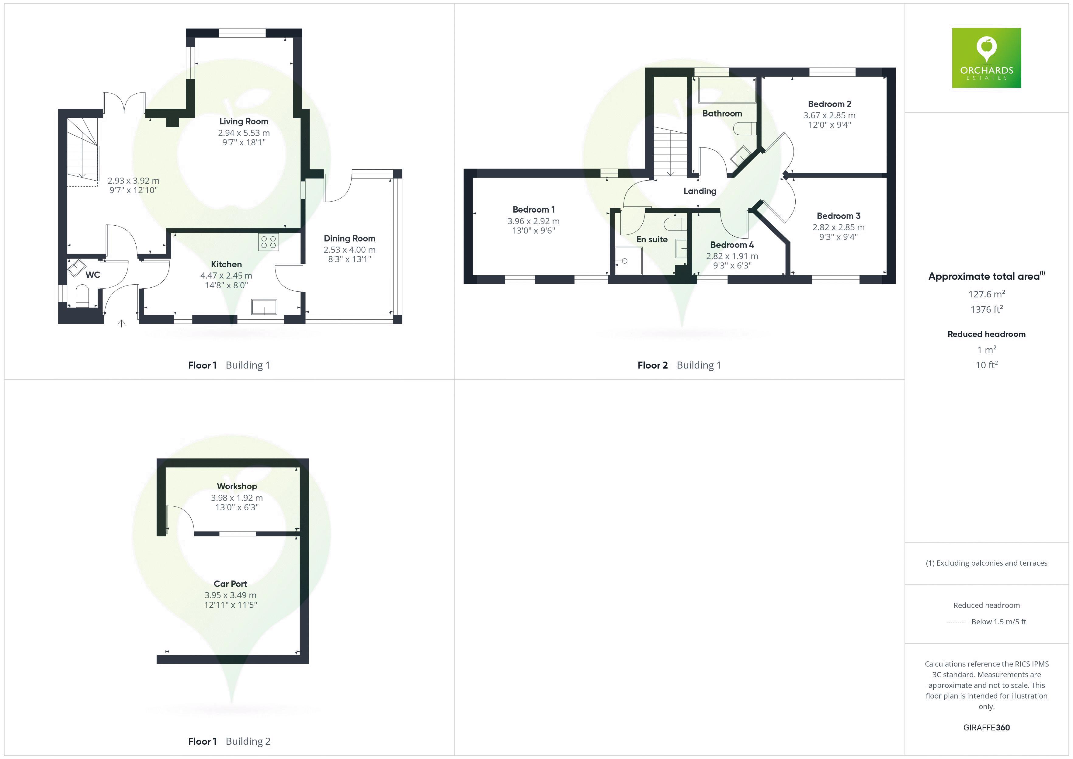 1 Barn Hurst Vale, Roundwell Street, South Petherton floorplan