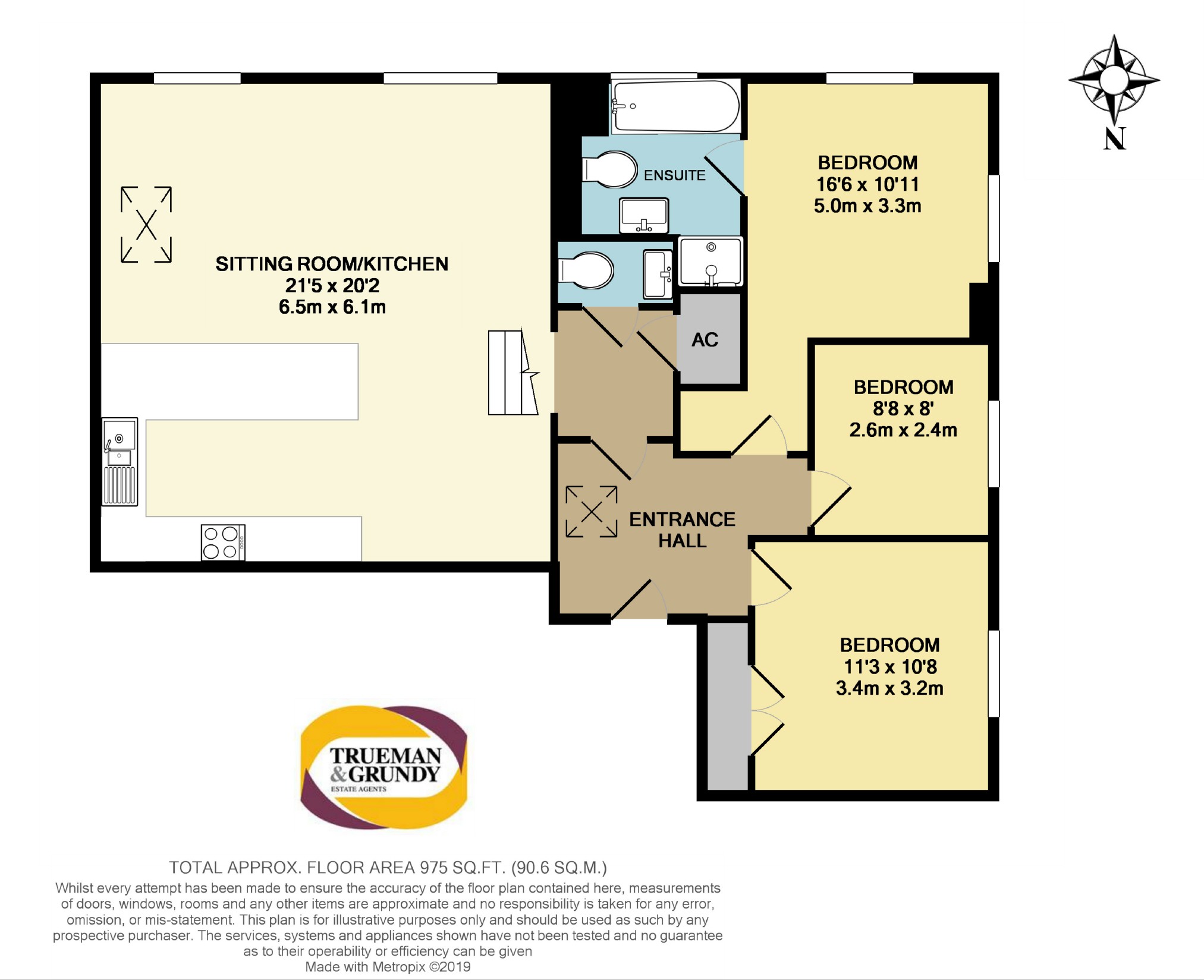 3 Bedrooms Flat for sale in Bear Lane, Farnham GU9