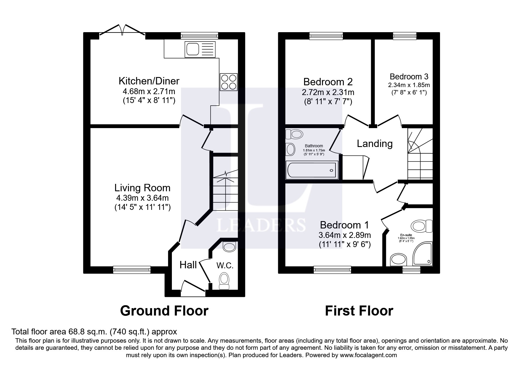 18, Yarrow Close, Capel St. Mary floorplan