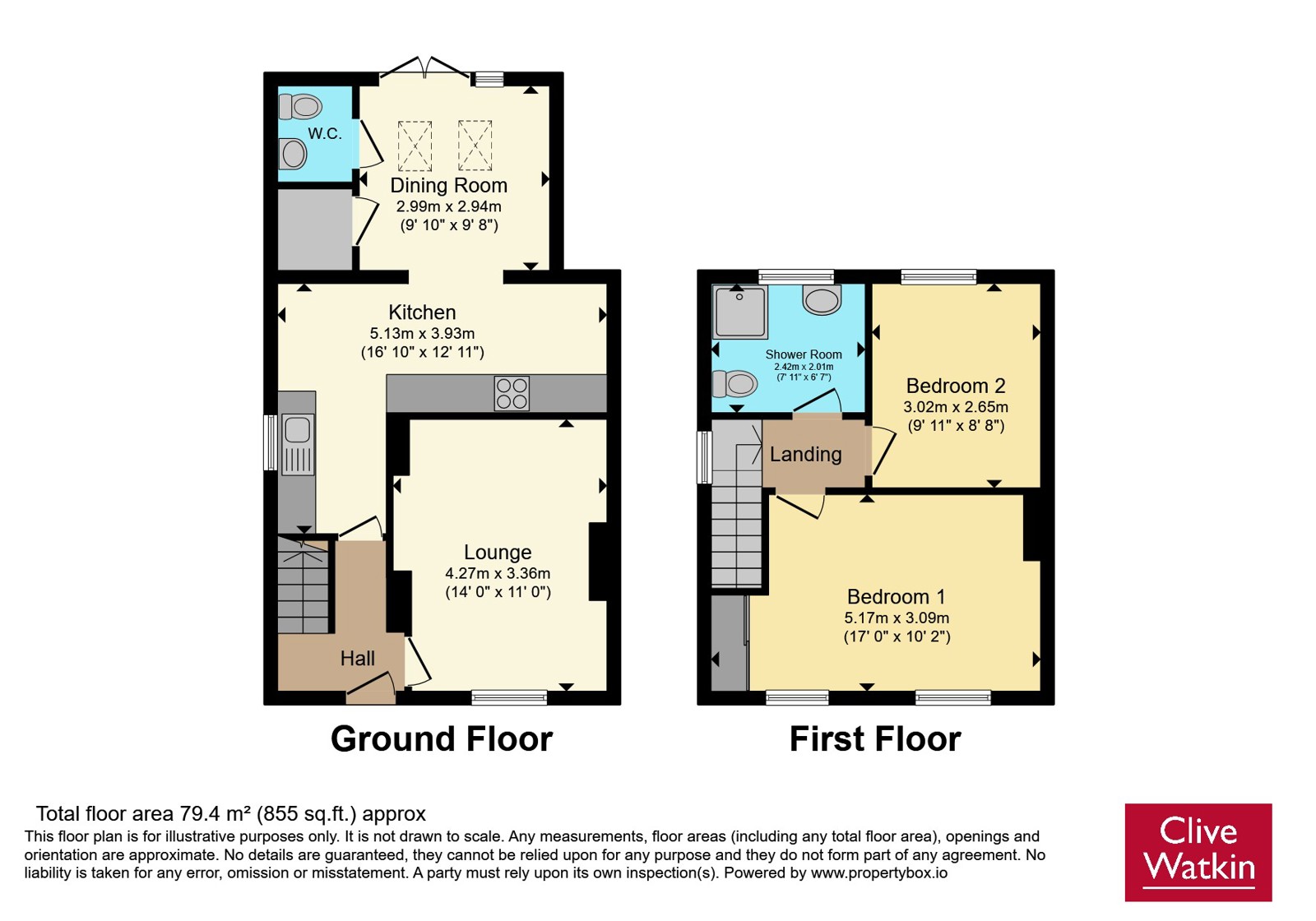 248, Princes Road, Cheshire floorplan
