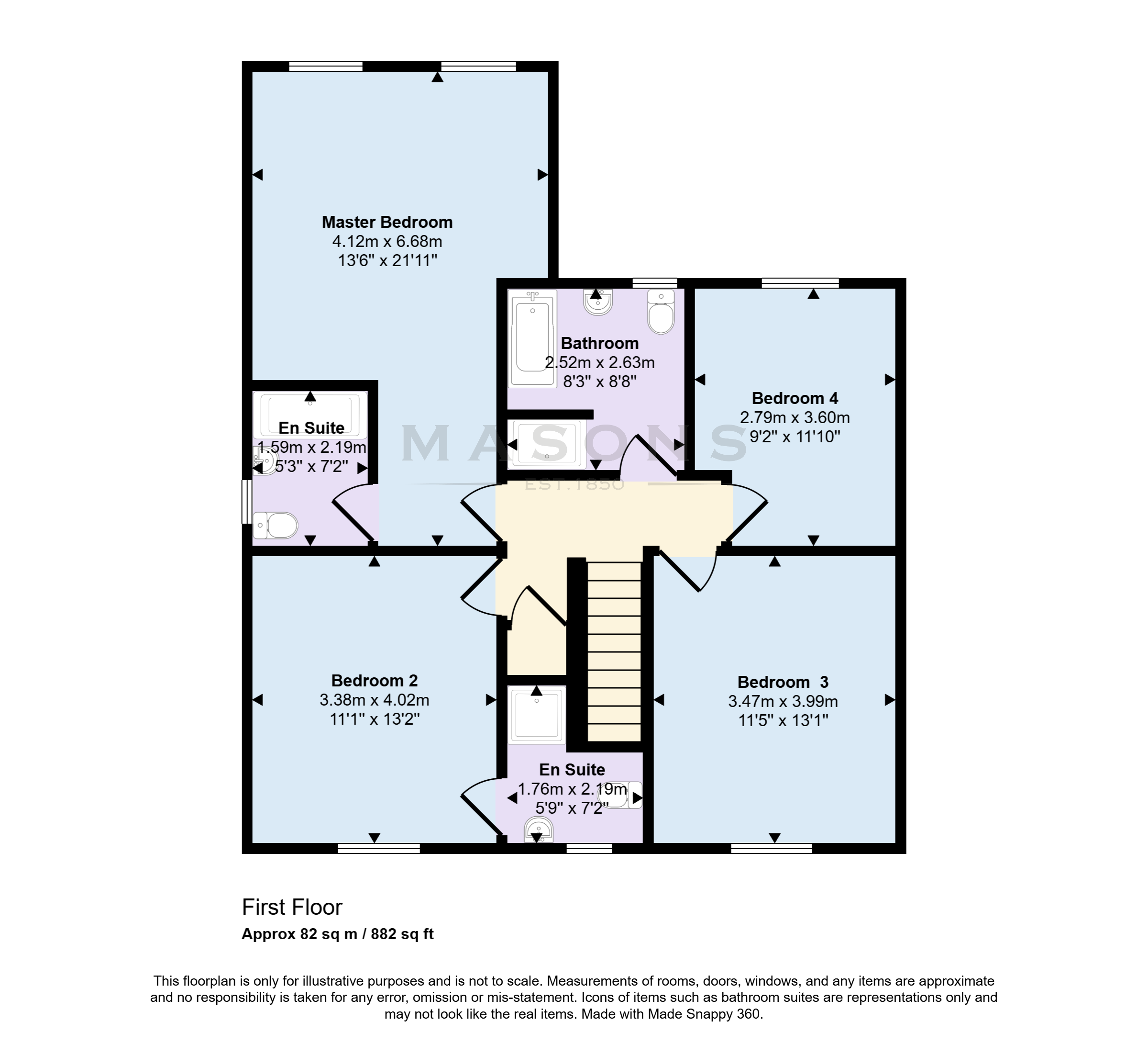 52, Buttercup Lane, Louth floorplan
