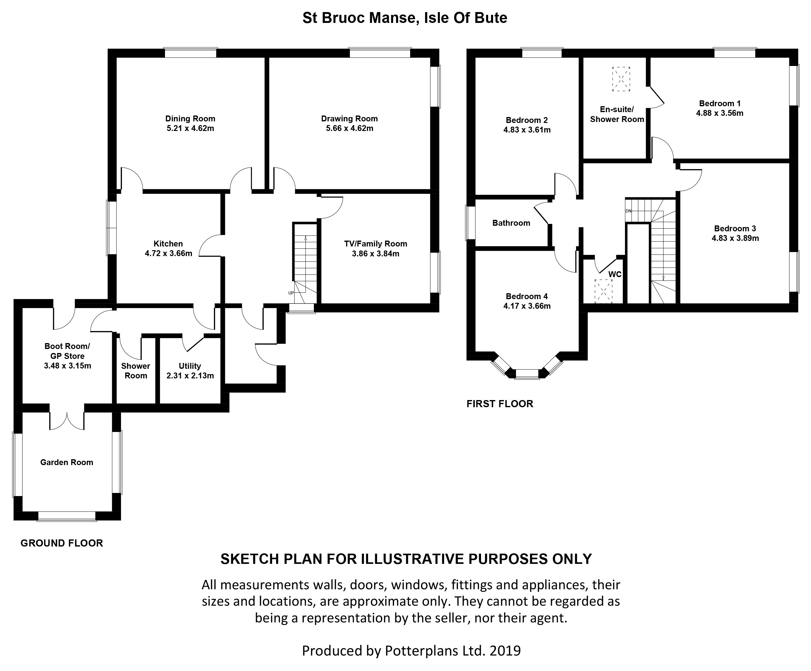 4 Bedrooms Detached house for sale in Marine Road, Port Bannatyne, Isle Of Bute, Argyll And Bute PA20