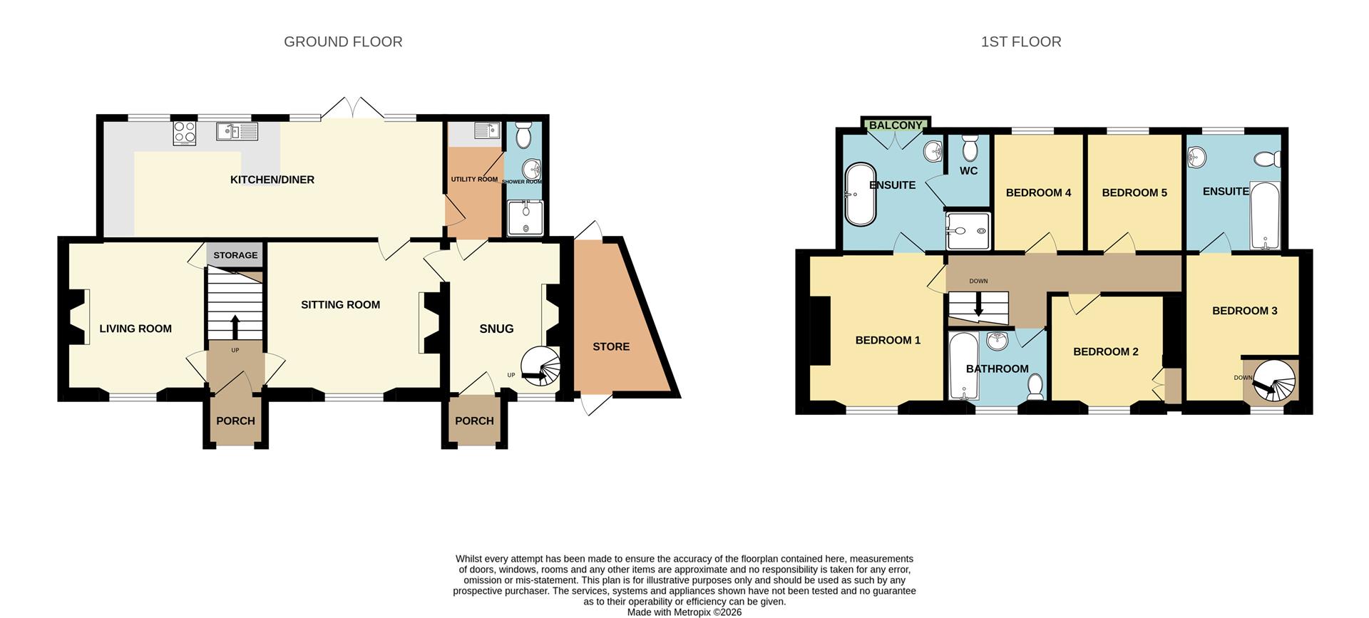 Janie Craig Cottage, Liddaton, Okehampton floorplan