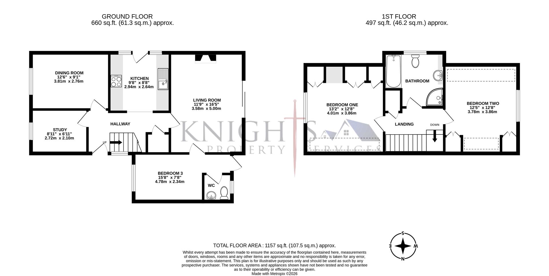 1, Willowford, Yateley floorplan