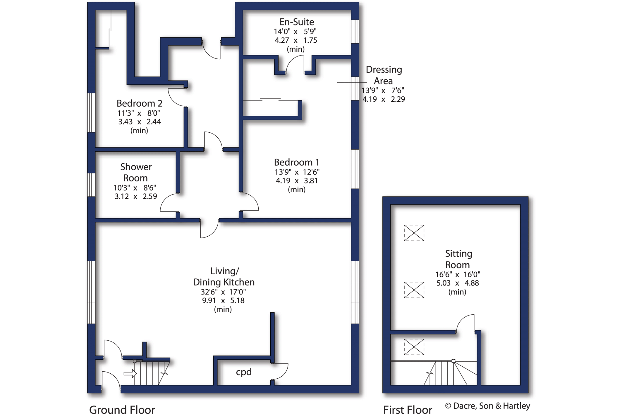 Apartment 18, Bridgehouse Mills,, River View, Keighley floorplan