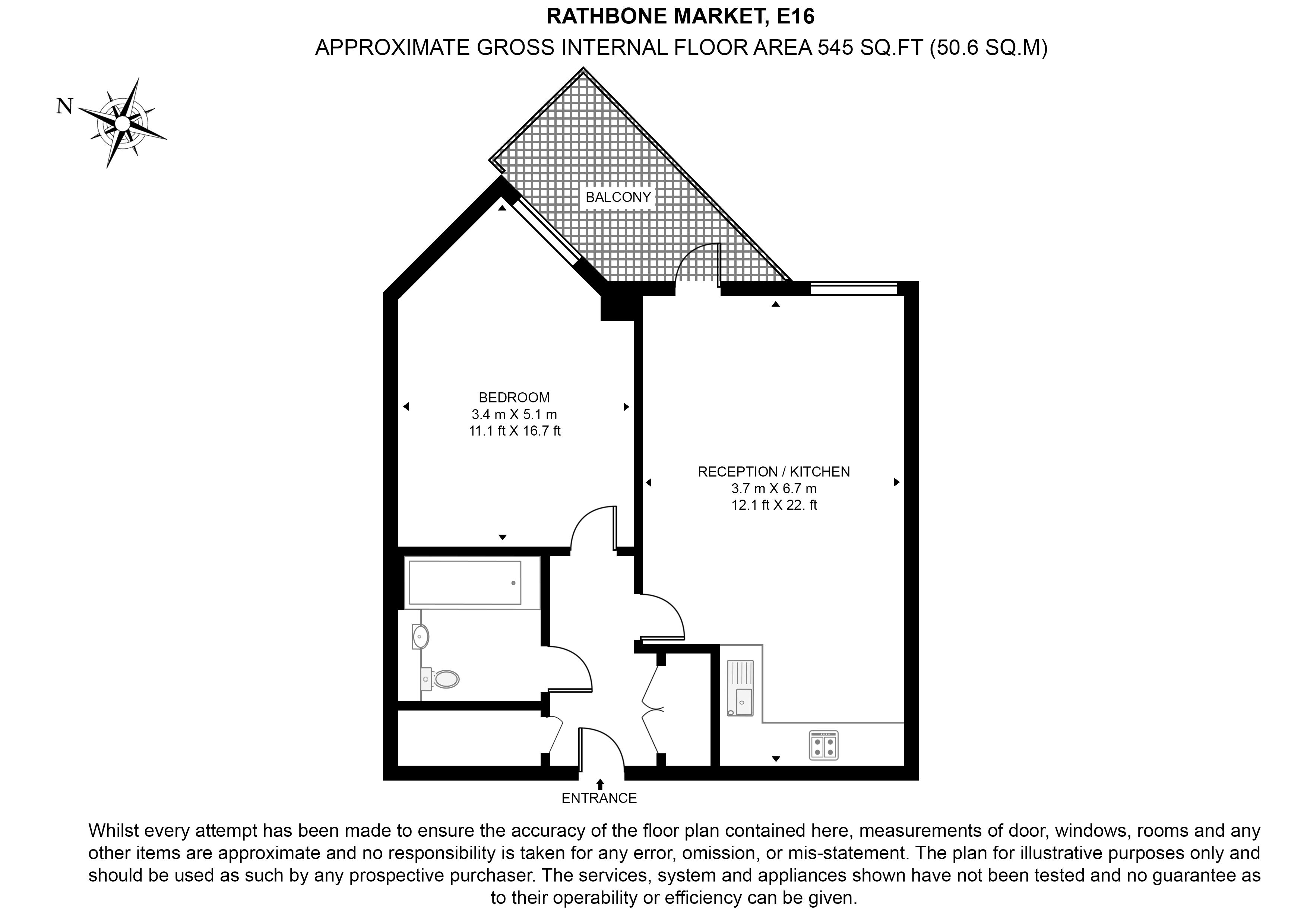12a Barking Road floorplan