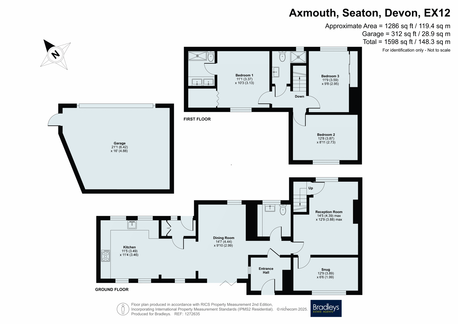 3 Old Coastguard Cottages,, Axmouth, Devon floorplan