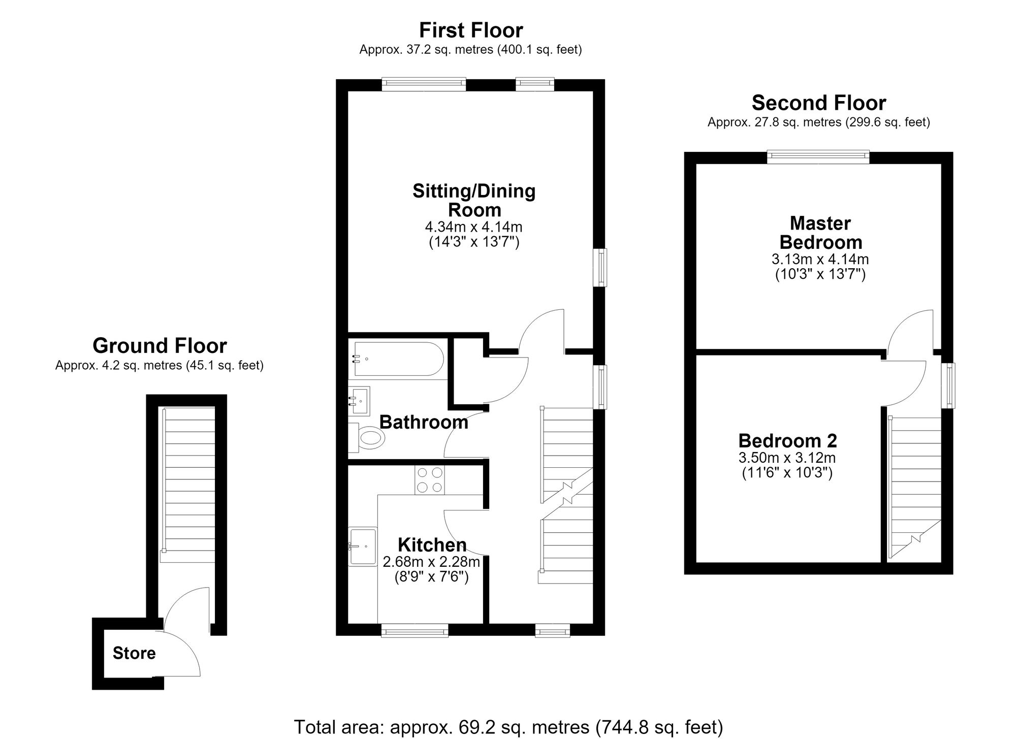1 Regent Mews, Faringdon floorplan