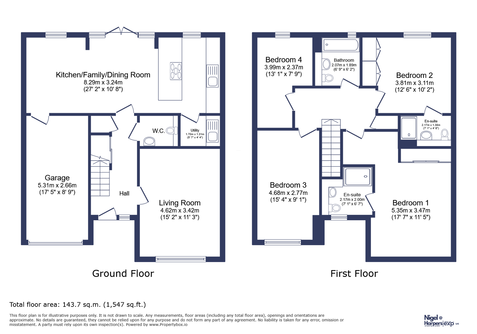 7, Shepherds Cote Drive, Morpeth floorplan