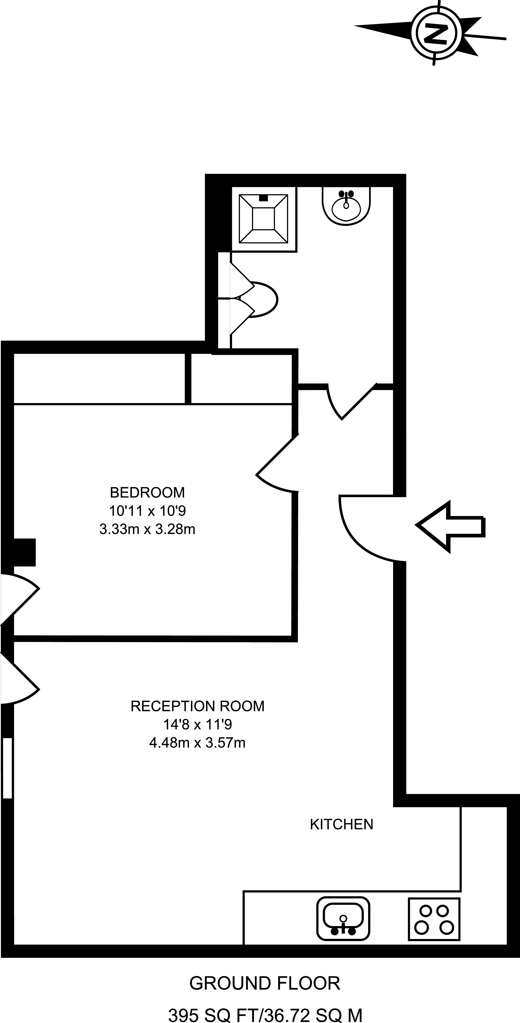 1 Bedrooms Flat to rent in Hamlet Gardens, Ravenscourt Park W6