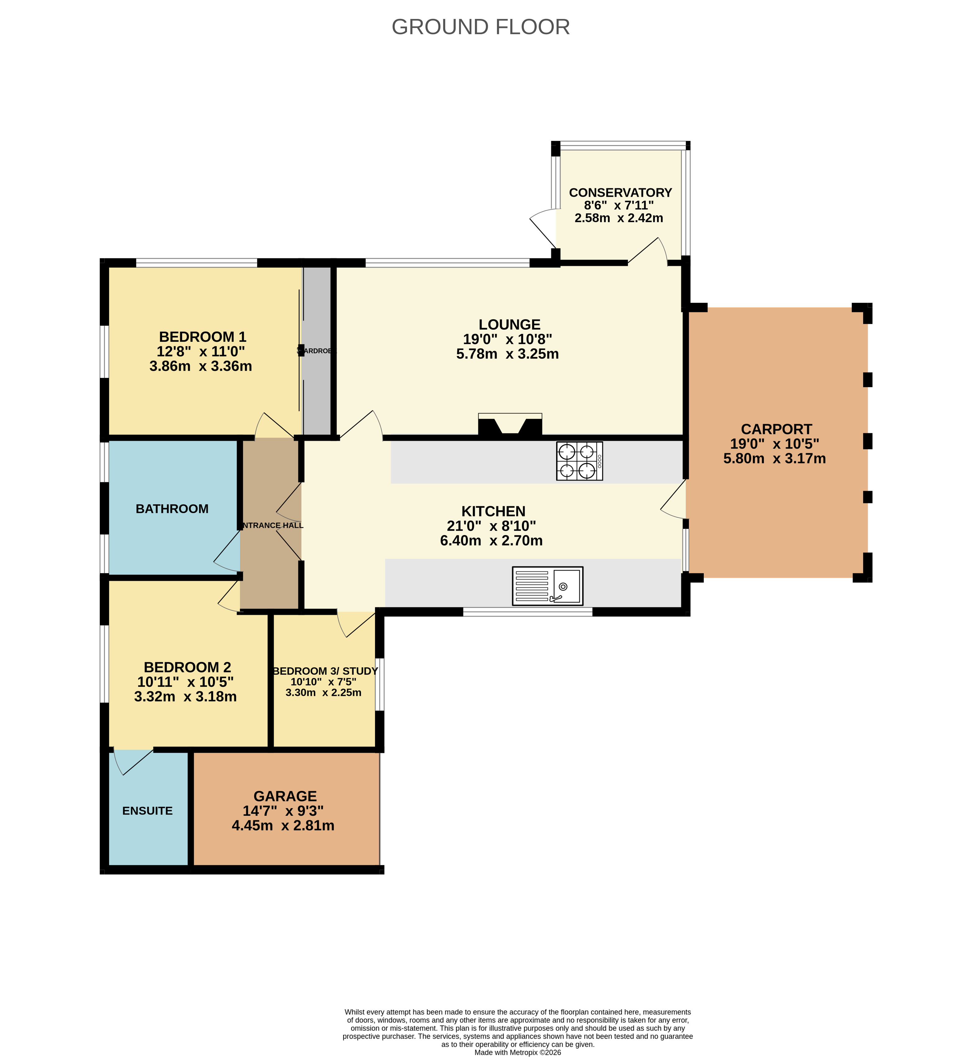 12a, Firmount Close, Lymington floorplan