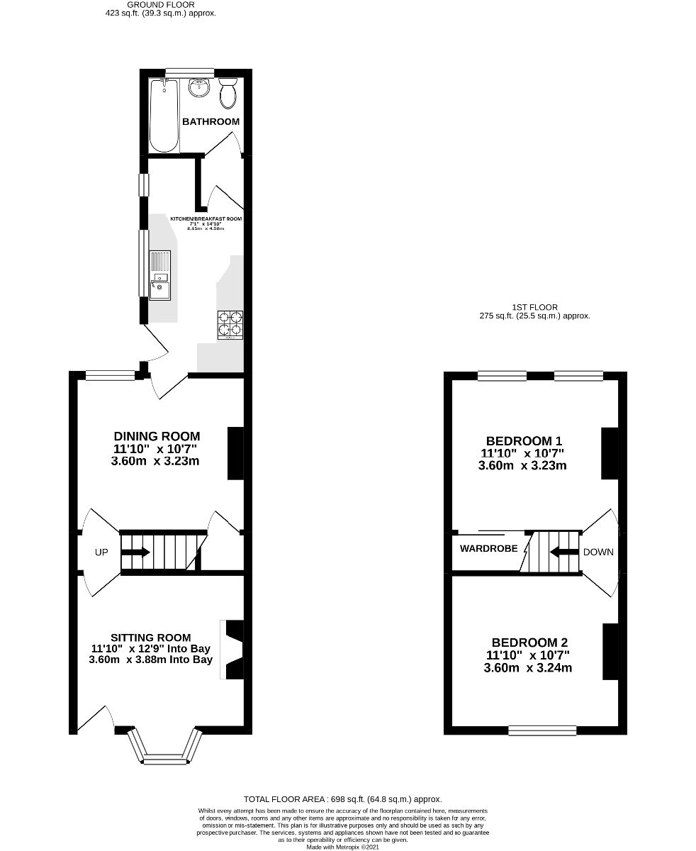 68 St Philips Road, Newmarket floorplan