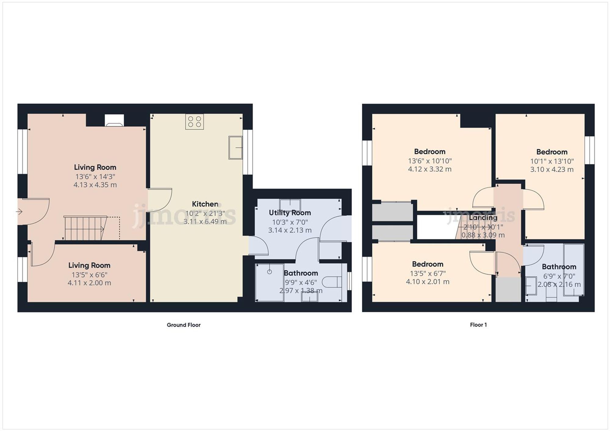 Craigluscar, 7 Gerddi Windsor, Newport floorplan