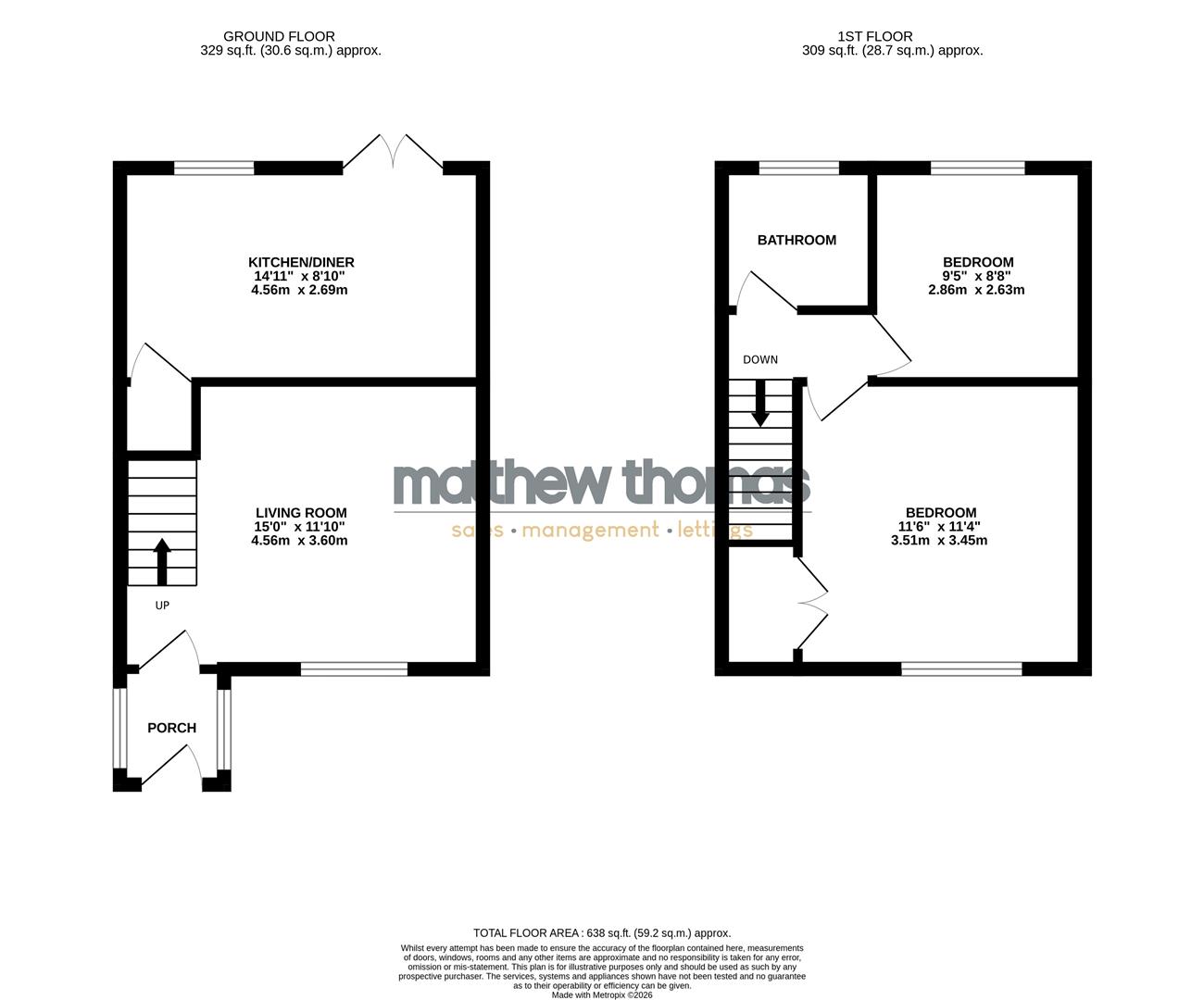 9, Queens View Drive, Ripley floorplan